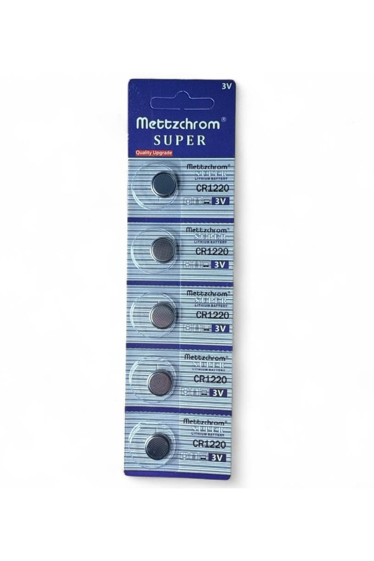 Mettzchrom Cr1220 Pil Lithium Pil 5li Cr 1220 Kumanda Pili