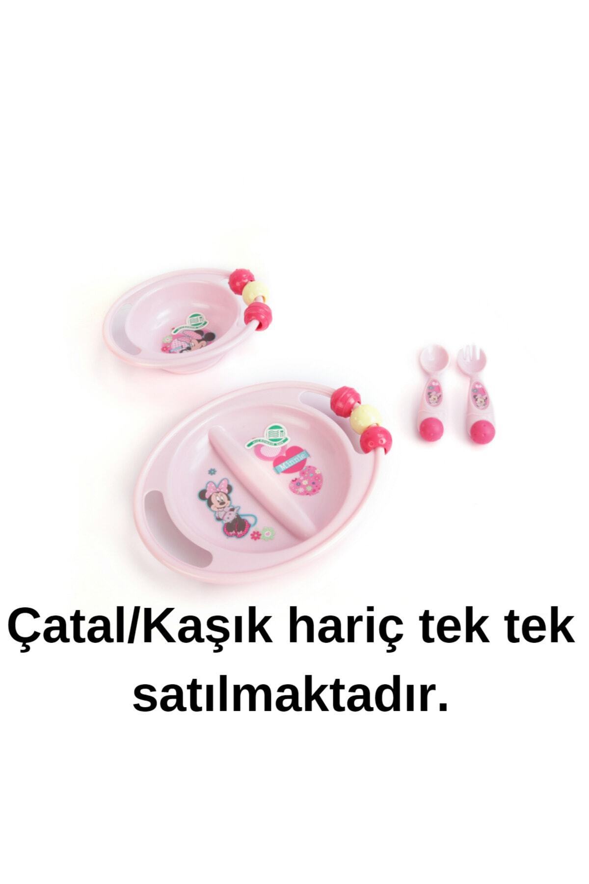 kbobaby Disney Bebek Minnie 3 Işlev 1 Arada Abc Kase Diş Kaşıyıcı Boncuklu fotoğrafı 6 (önizleme)