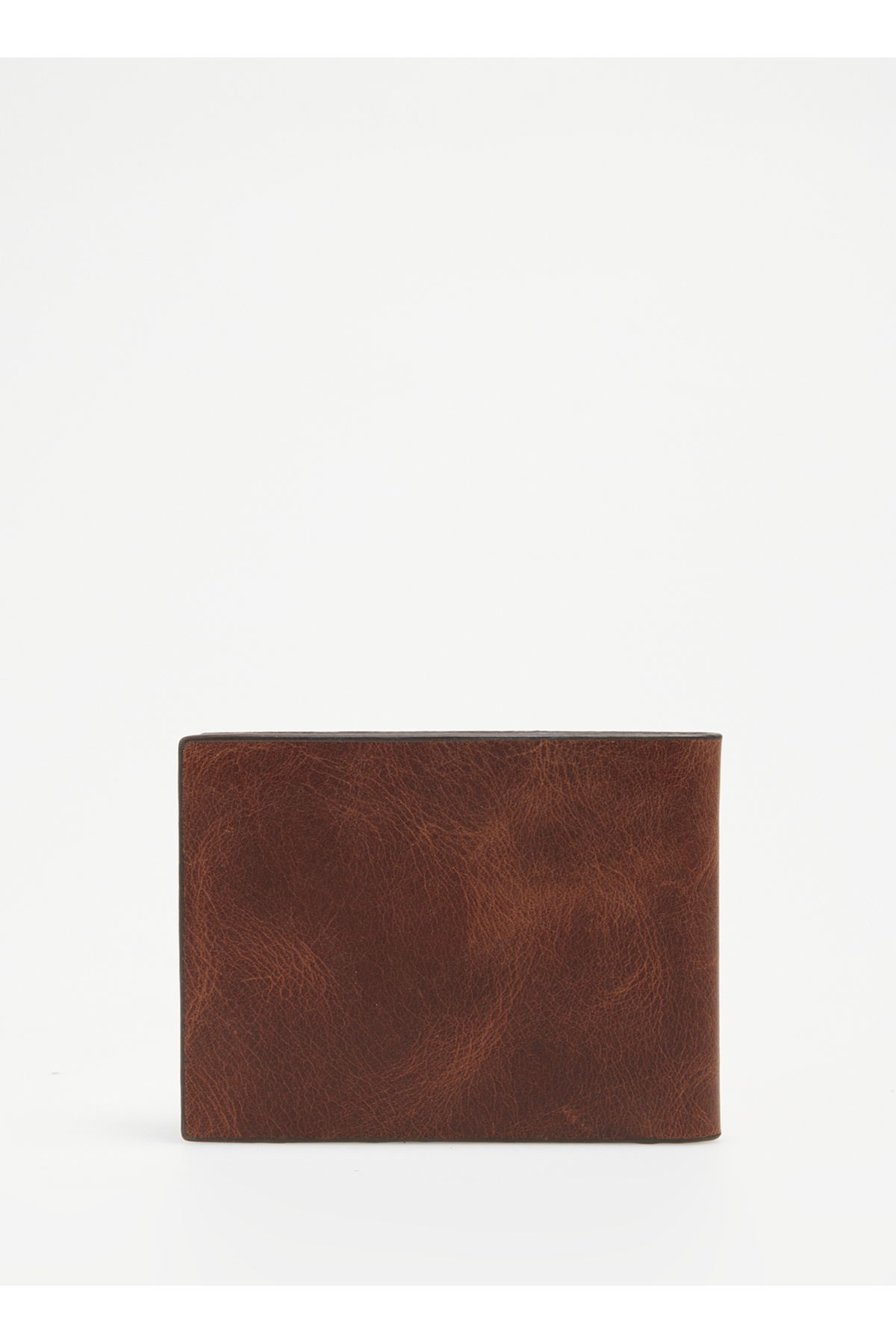 فابریکا کیف پول چرم مردانه قهوه‌ای Frk 323 Crazy