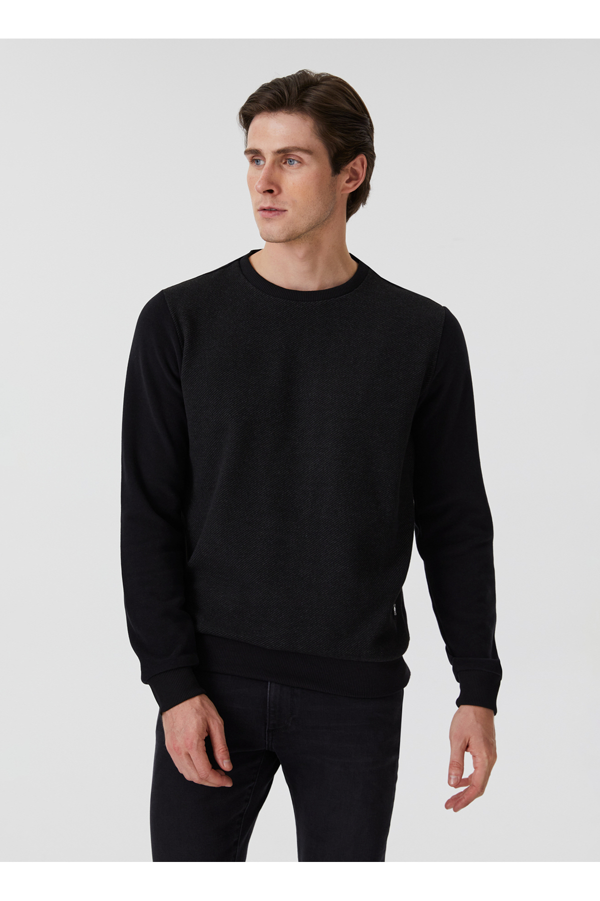 سویشرت مردانه راسته آستین بلند | لی کوپر Lee Cooper 241 LCM 241015 - تصویر 2