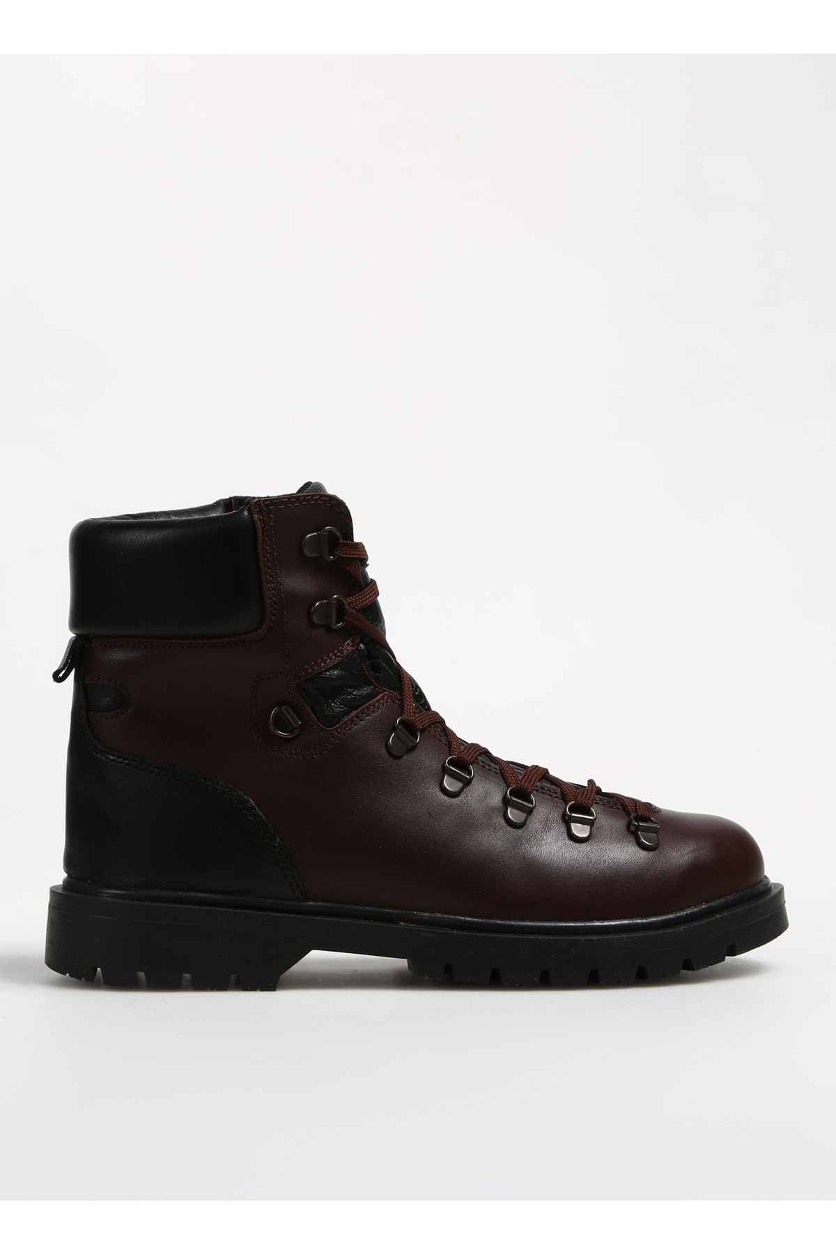 Discovery Expedition Kahverengi-Siyah Erkek Deri Outdoor Bot PORTFU NEW