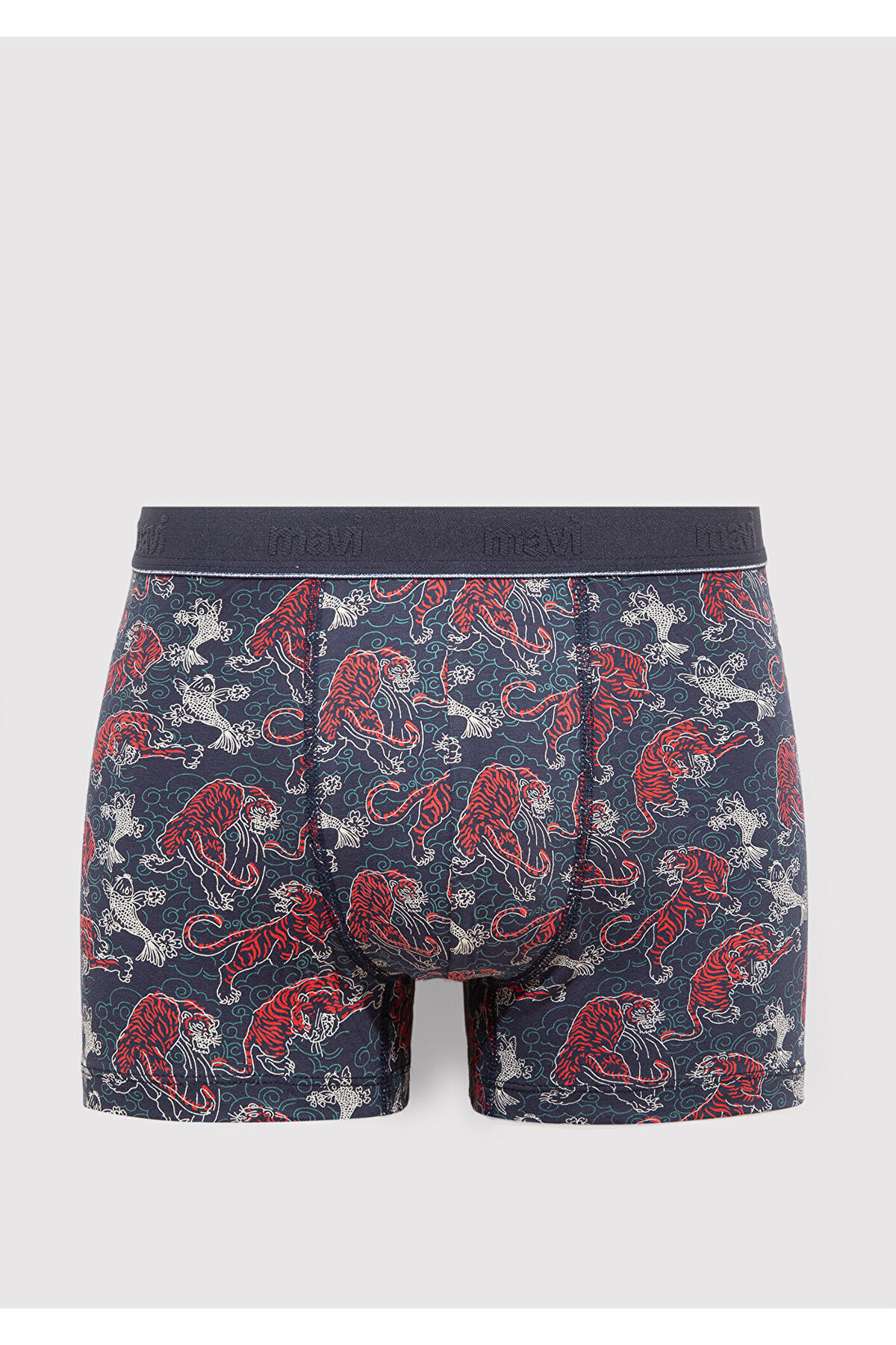 ماوی Tiger Printed Navy Blue Boxer 091121-24413 ماوی Tiger Printed Navy Blue Boxer 091121-24413