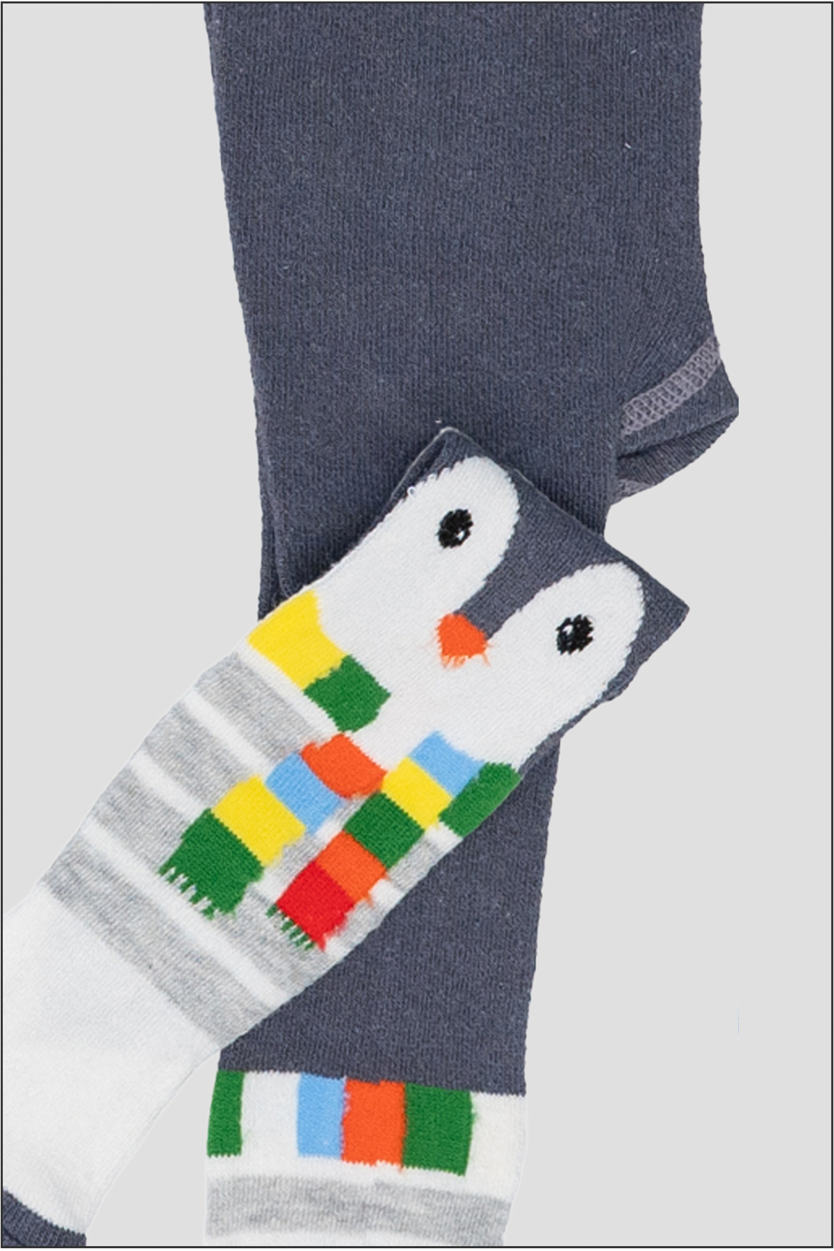 Defne Baby 3’lü Hayvan Desenli Pamuklu Erkek Bebek Külotlu Çorap fotoğrafı 3 (önizleme)