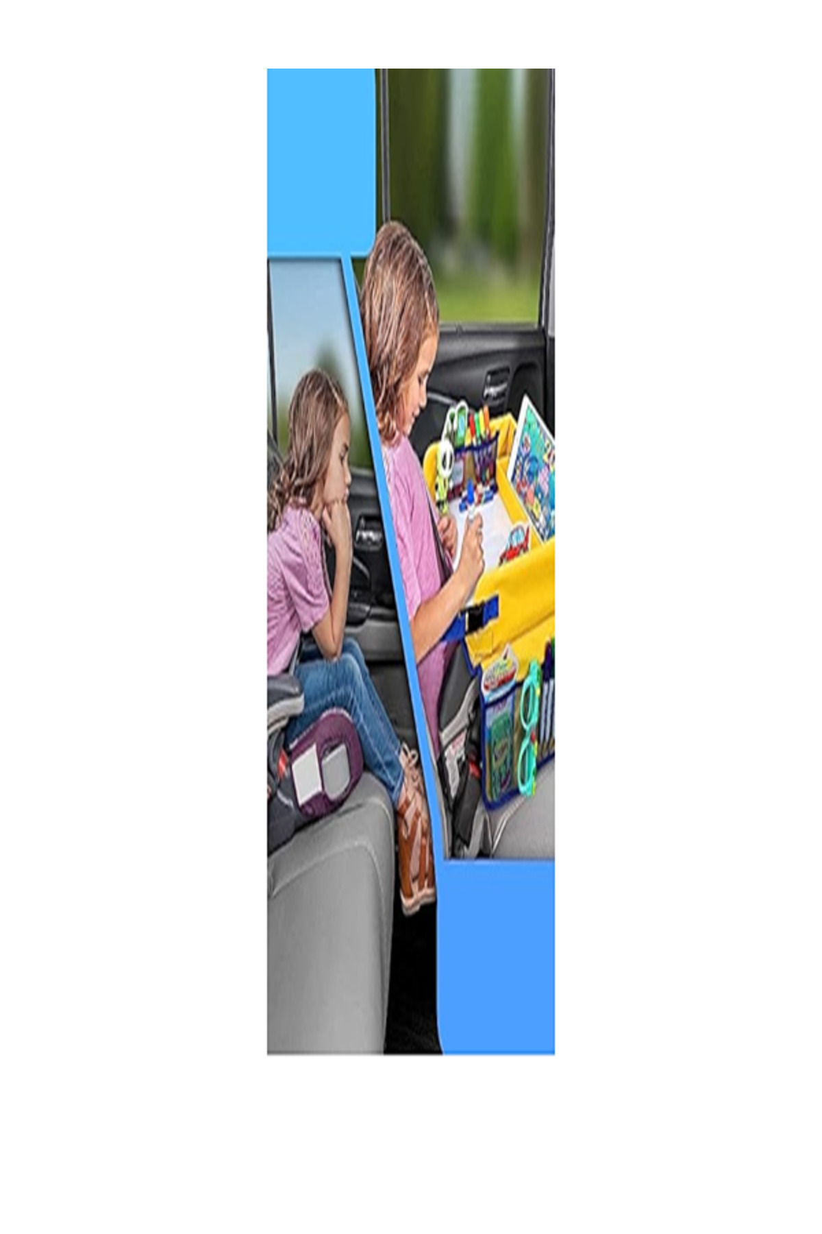 BE ACTİVE Katlanabilir Pratik Çocuk Masası 35x40 cm Oto Koltuk Sehpası Bebek Aktivite Masası fotoğrafı 3 (önizleme)