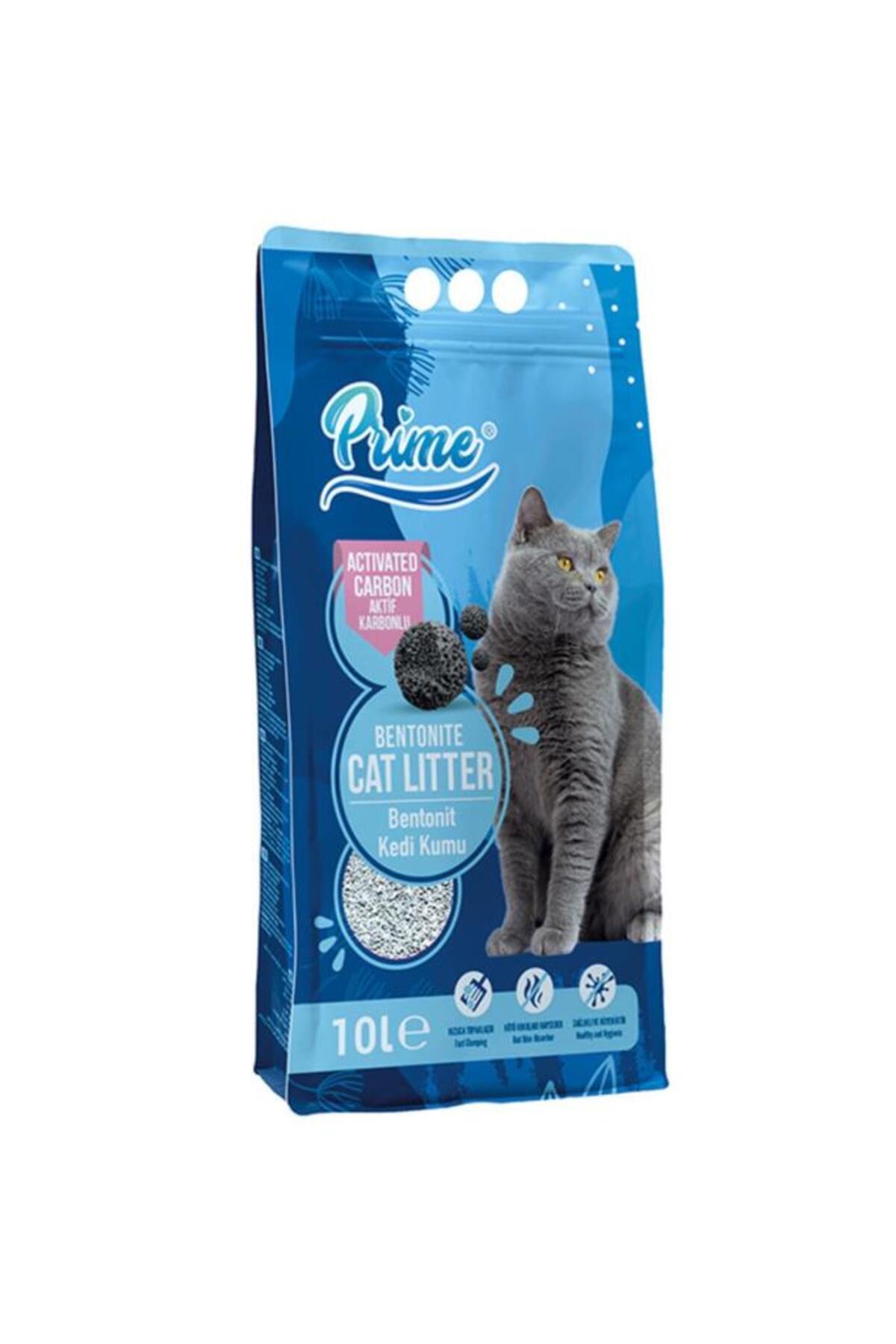 Prime Aktif Karbon Kedi Kumu 10 Lt