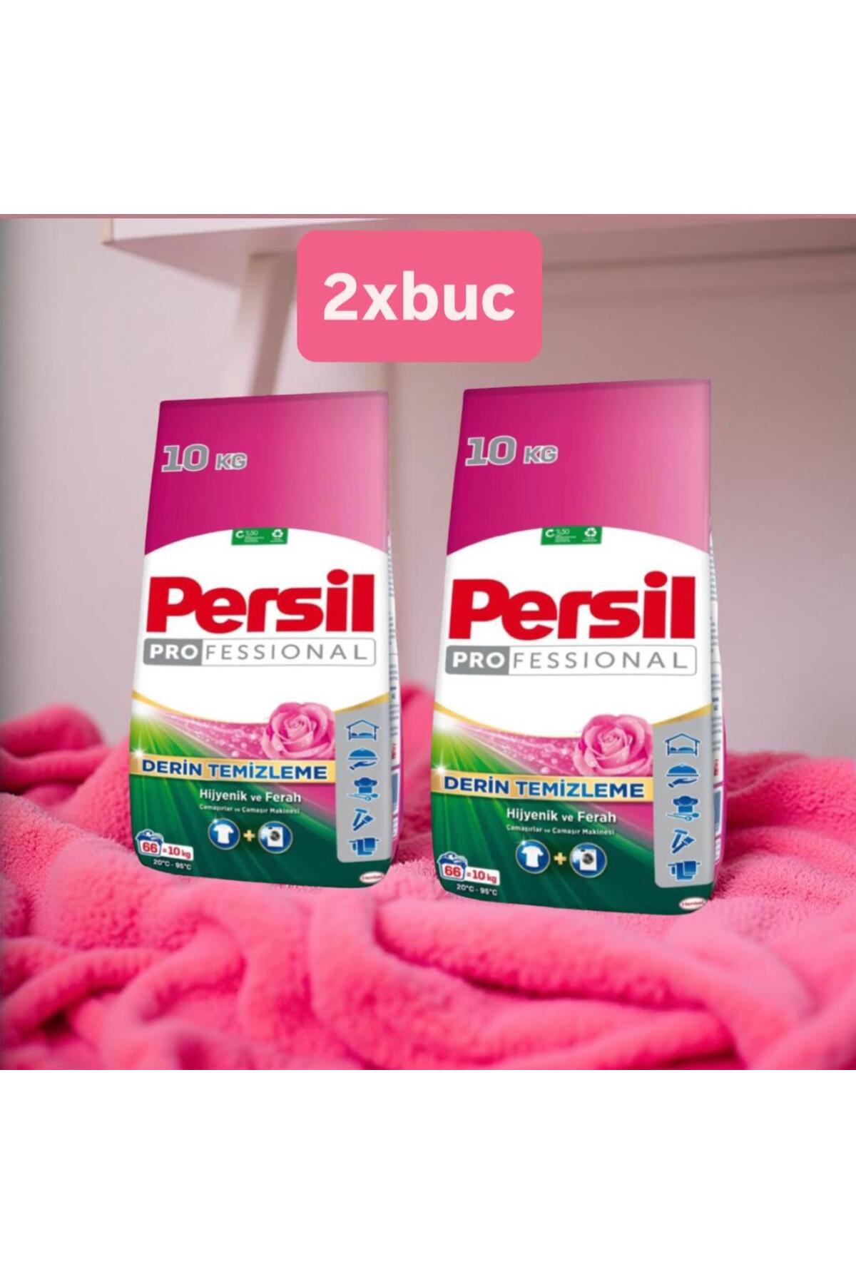 Persil 2XBUC Прахообразен перилен препарат 10 кг Роза (66 пранета)