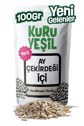 Kuru Yeşil Ayçekirdeği İçi 100 gr – Çiğ Tuzsuz Denizli Menşeli Katkısız Doğal...