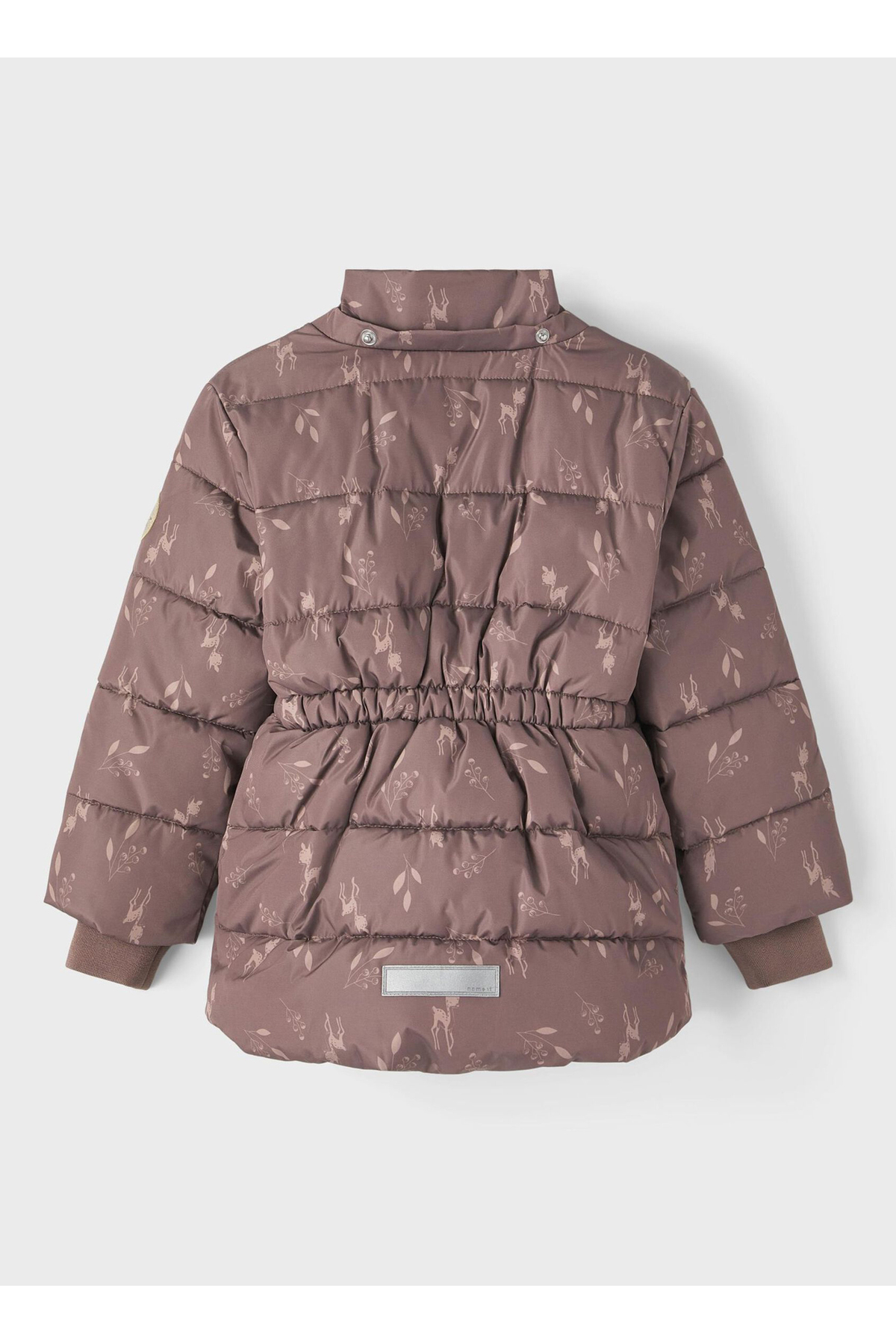 name it Kahve Bebek Mont NMFMEDOW03 JACKET LEAVES FO fotoğrafı 2 (önizleme)