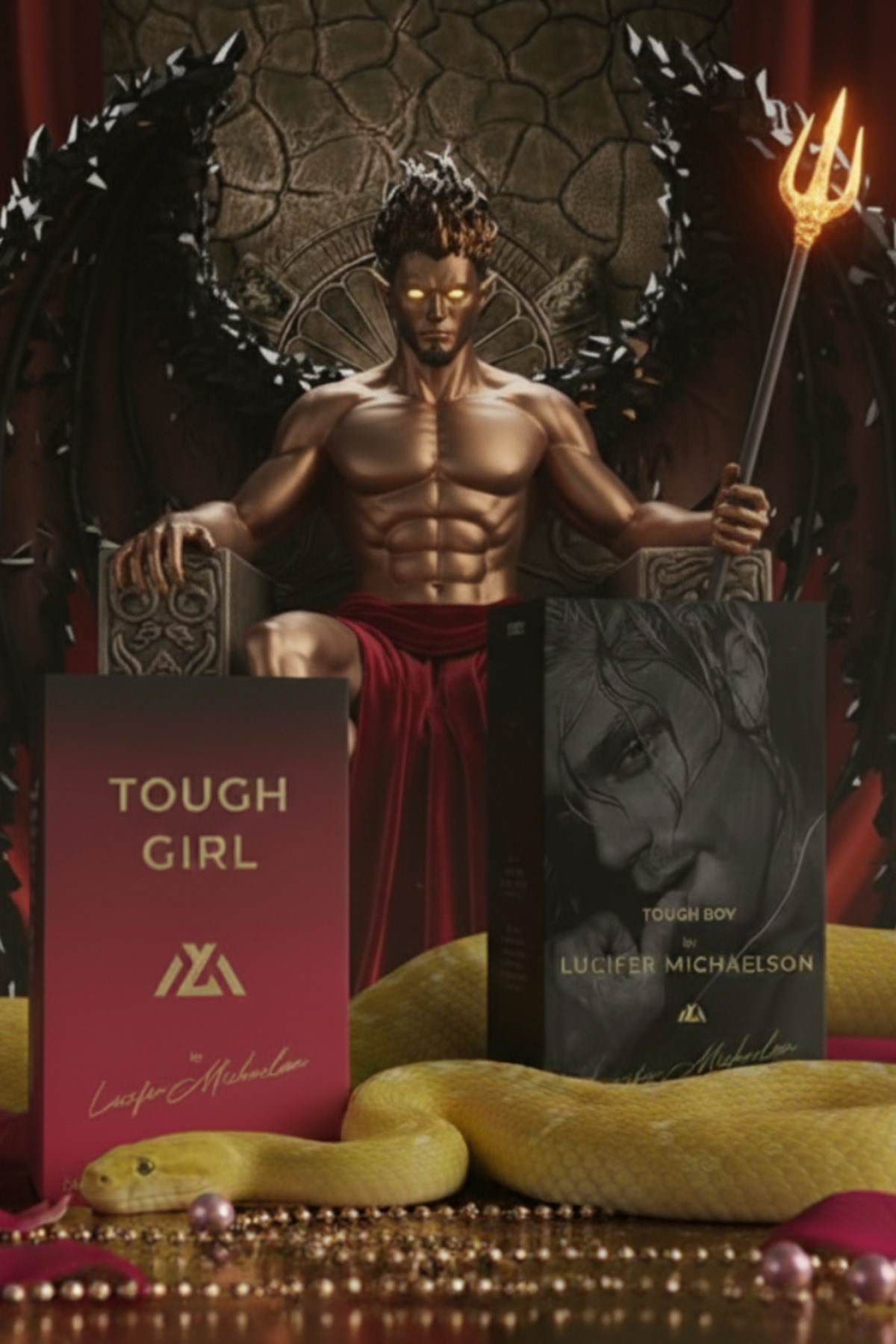 Lucifer Michaelson Tough Boy & Tough Girl Ikili Set (50 ML 50 ML)erkek & Kadın Parfüm — LMP.Set1