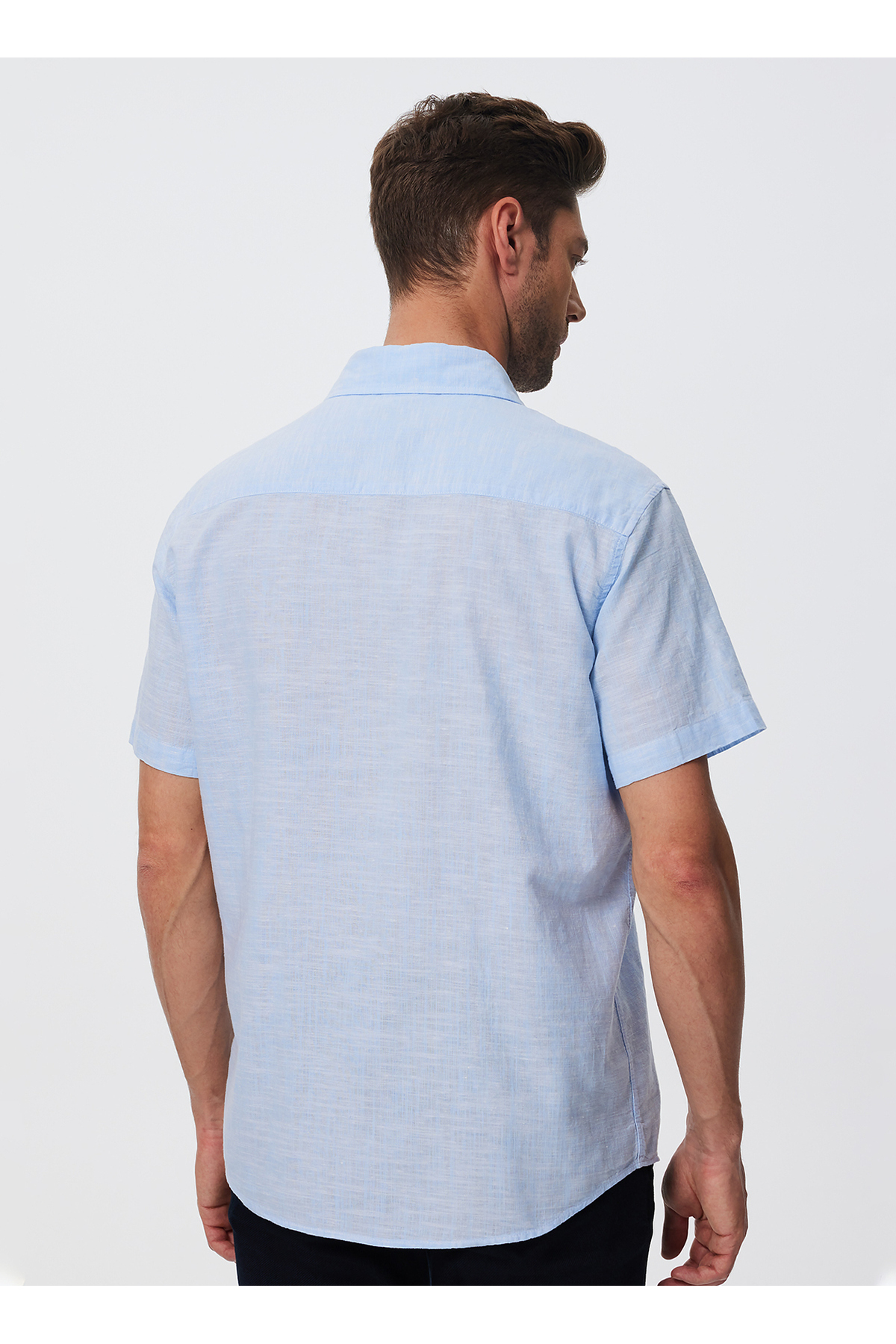 پیراهن مردانه راسته آستین کوتاه | لی کوپر Lee Cooper 5003008770 - تصویر 5