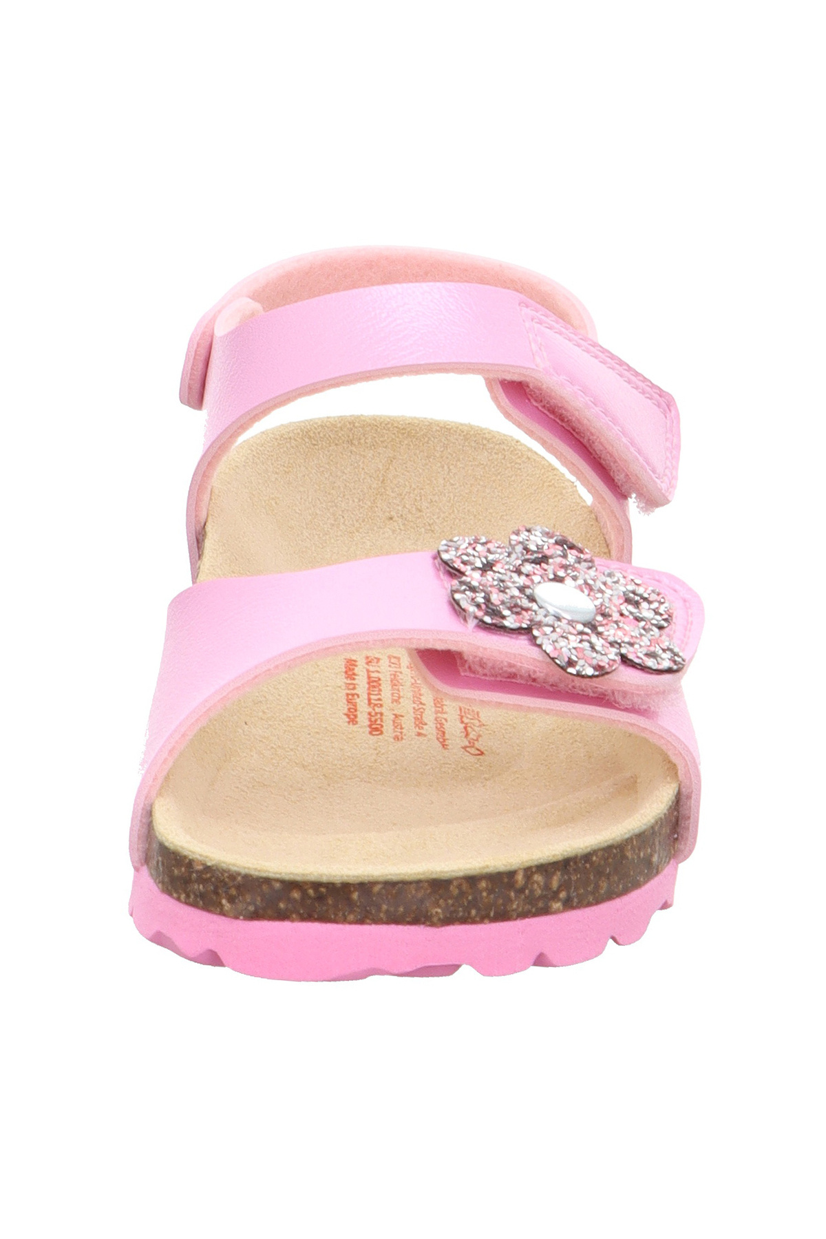 Superfit Koyu Pembe Kız Bebek Sandalet BIOS 1-000118-5500-1 fotoğrafı 2 (önizleme)