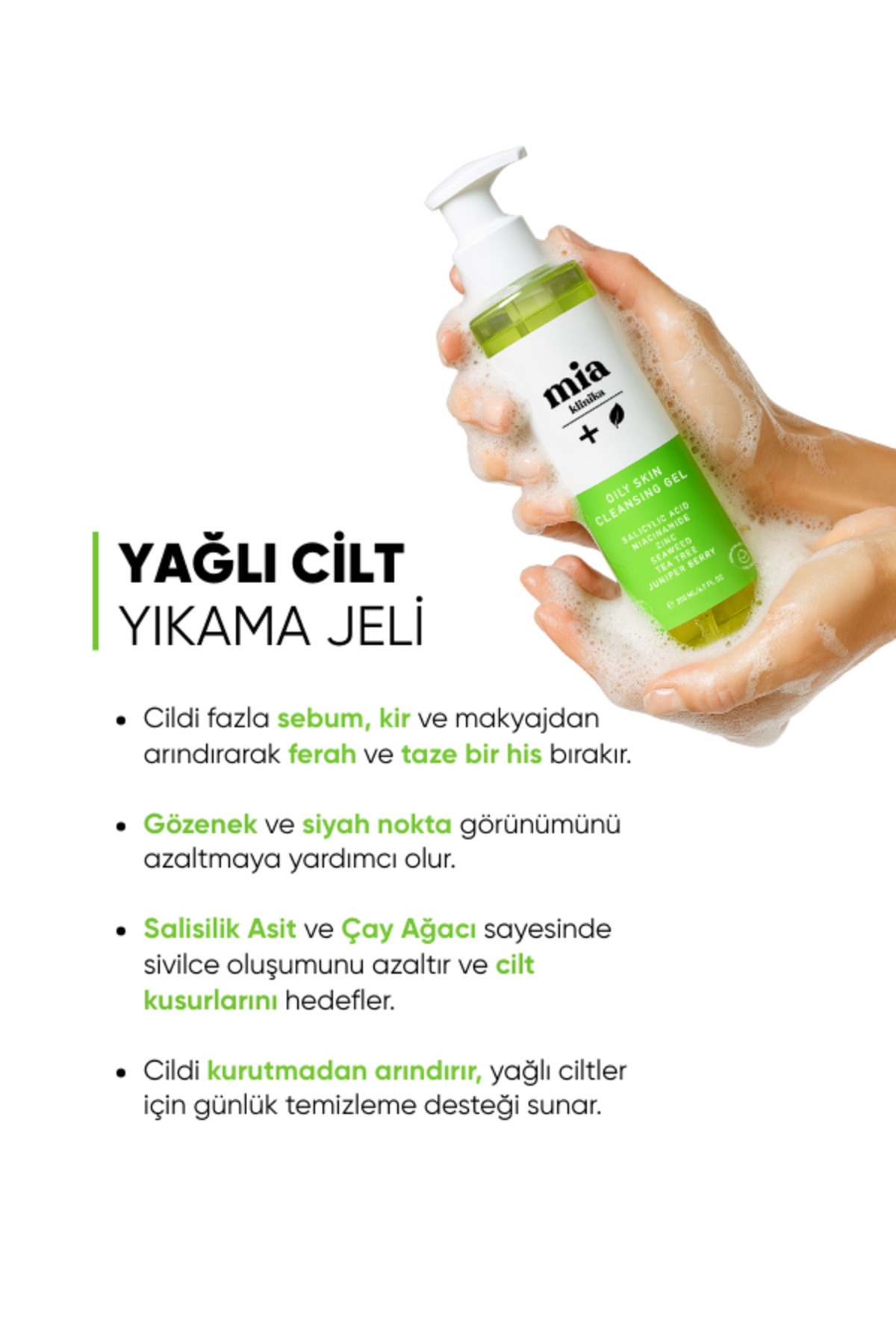 Yağlı Akneli, Sivilceli Ve Kusurlu Ciltler İçin Yüz Yıkama Jeli — 523516 — تصویر 4 از 8