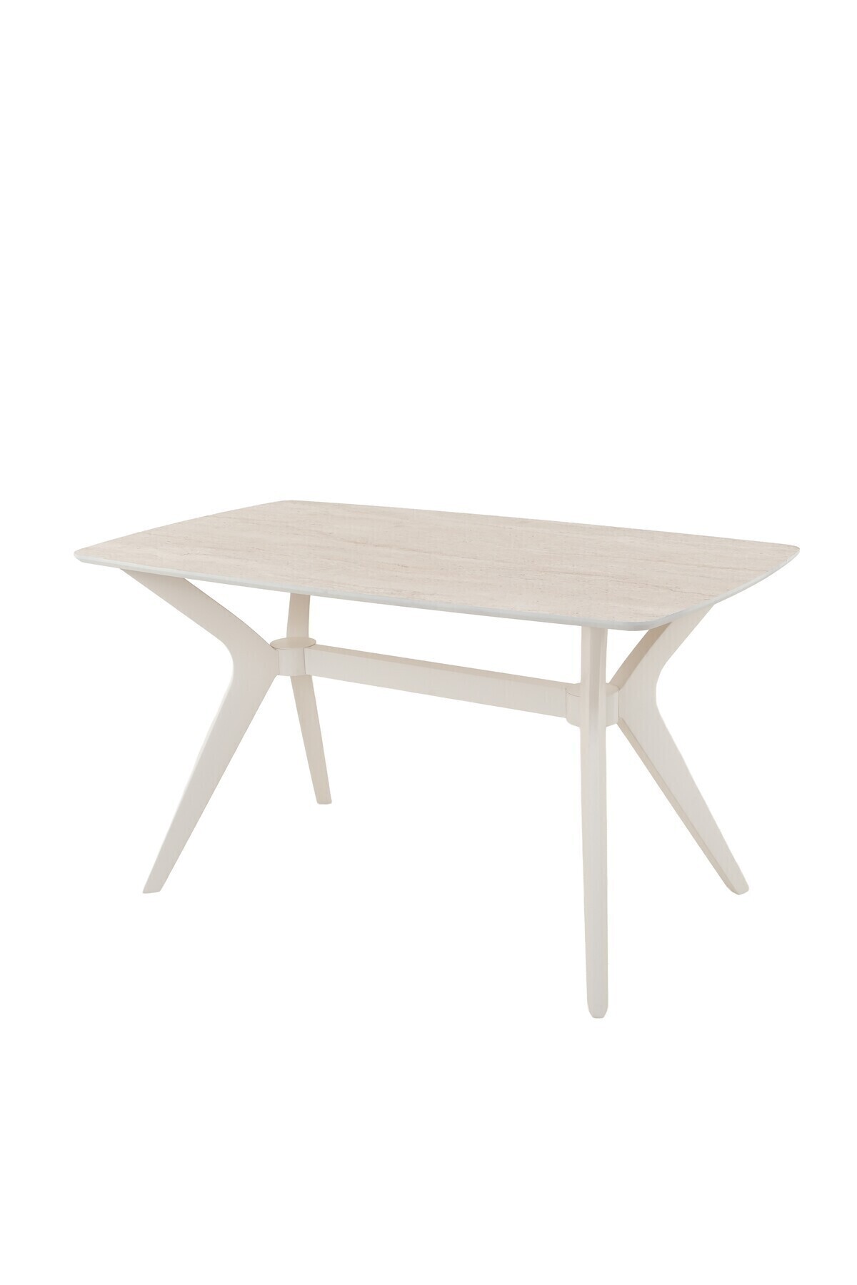 PLASMOB 80X138 Traverten(Sadece Masa) Salon ve Mutfak Masası
