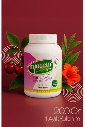 minceur Bitki Çayı 200 gr, 1 Aylık