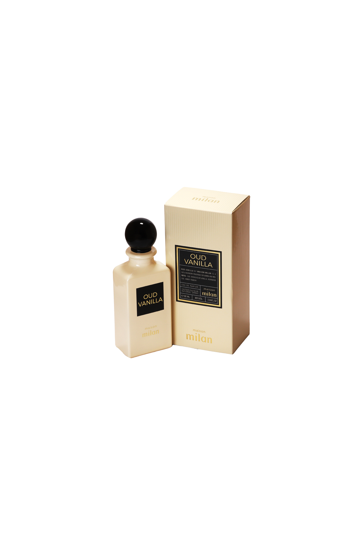 Maison milan Oud Vanilla Edp 90ml Unisex Long Lasting Perfume