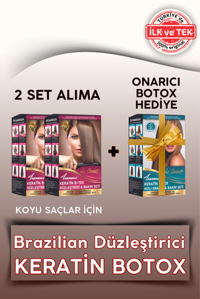 La Benedic 4 Aşamalı Keratin Botox 2 DÜZLEŞTİRİCİ + 1 ONARICI BOTOX Brezilya ...