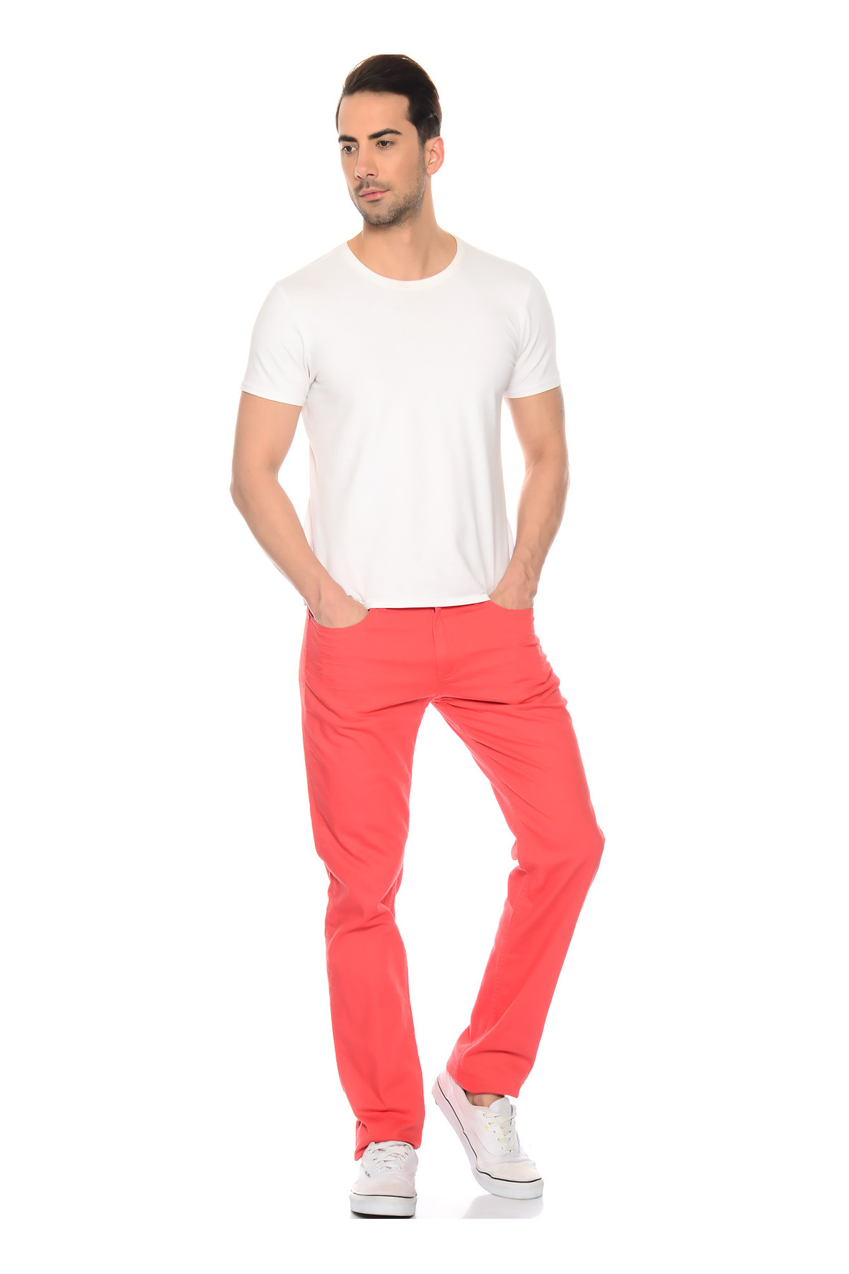 لیمون کمپانی شلوار کلاسیک مردانه لیمویی نارنجی PETER