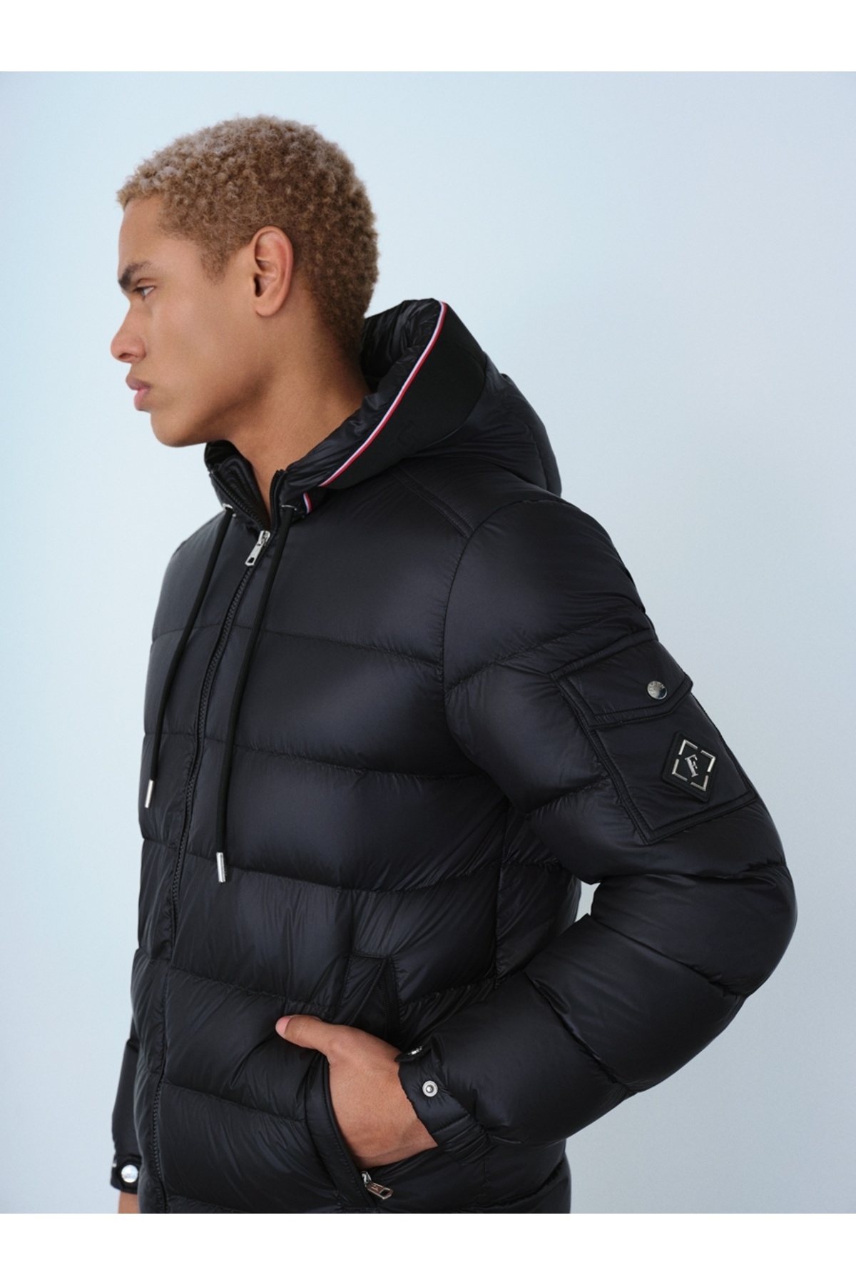 Regular Fit Erkek Mont — مشکی LF2036968_Q1.V1 — تصویر 5 از 8
