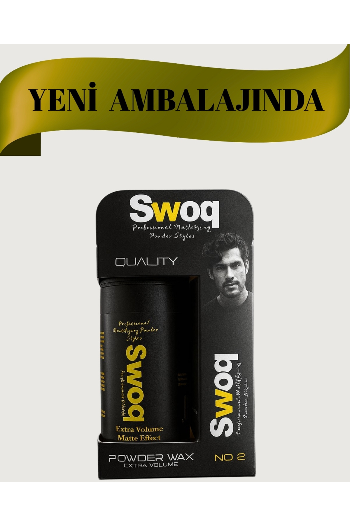 SAÇ ŞEKİLLENDİRİCİ PUDRA WAX NO:2 20GR & SWOQ ÇATAL ŞEKİL TARAĞI — NO2FN8 — تصویر 6 از 6