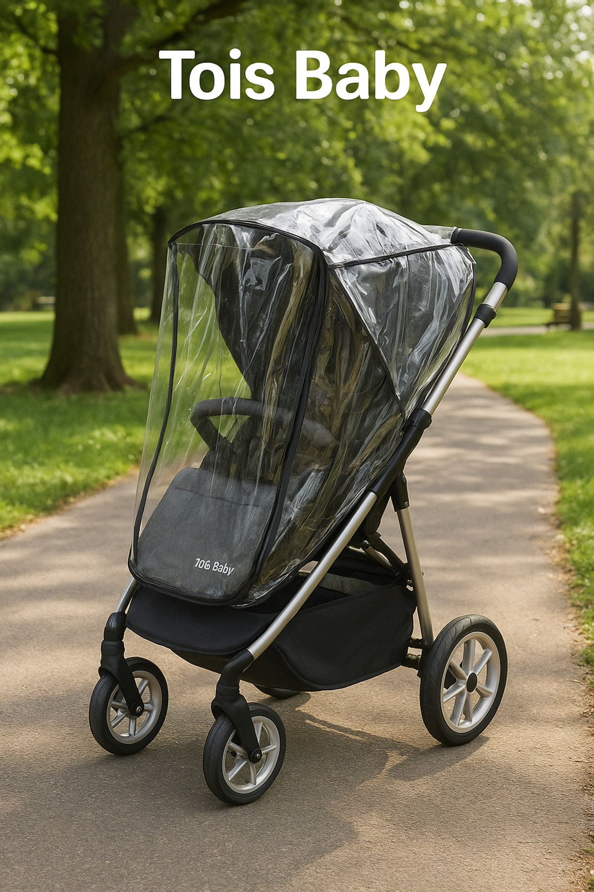 Malzek Lüx Travel Bebek Arabası Yağmurluğu Ekstra Kalite Extra Kalın Kumaş fotoğrafı 3 (önizleme)