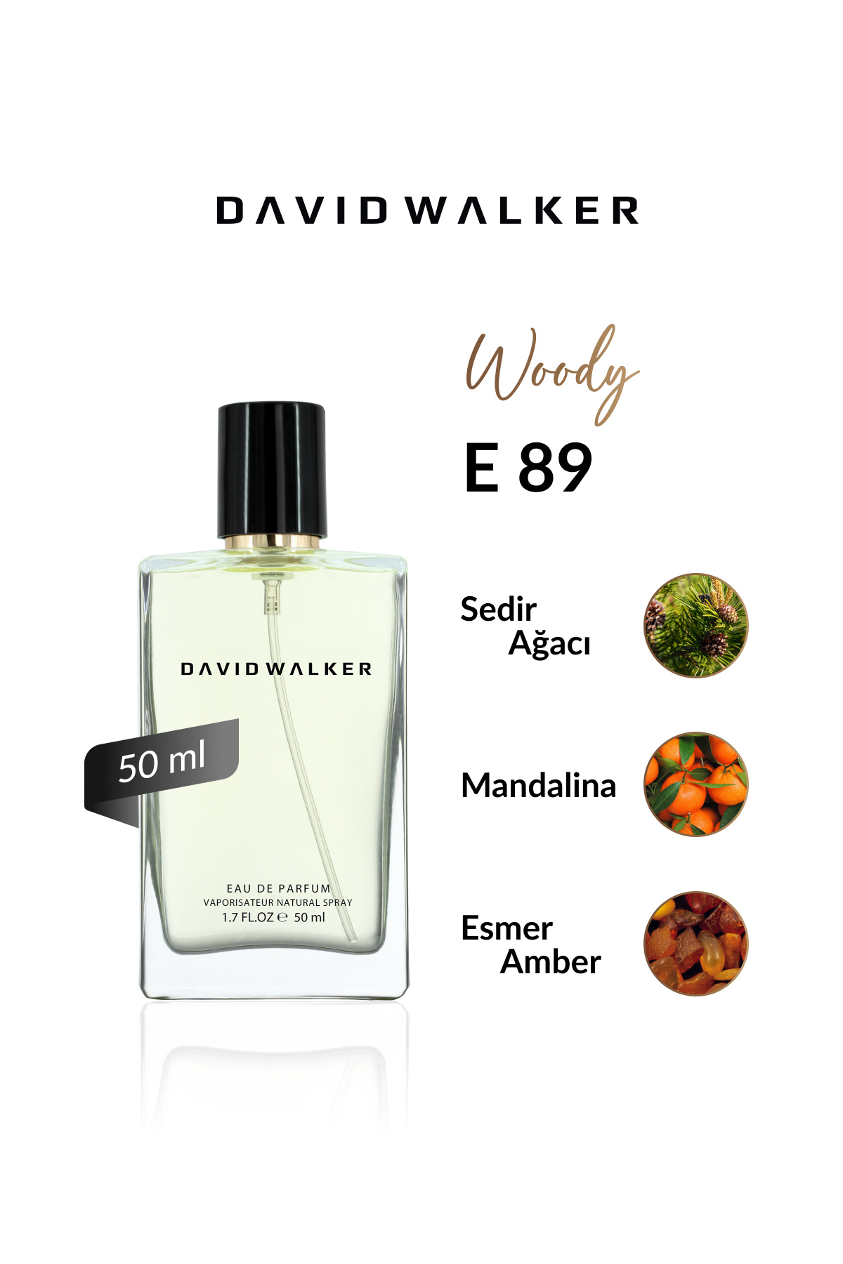 دیوید واکر E89 Minni Two 50 ml عطر مردانه 