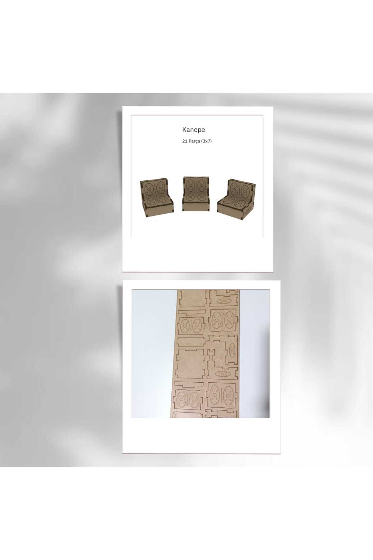 HAKFA TASARIM Ahşap Minyatür Ev Eşyaları fotoğrafı 3 (önizleme)