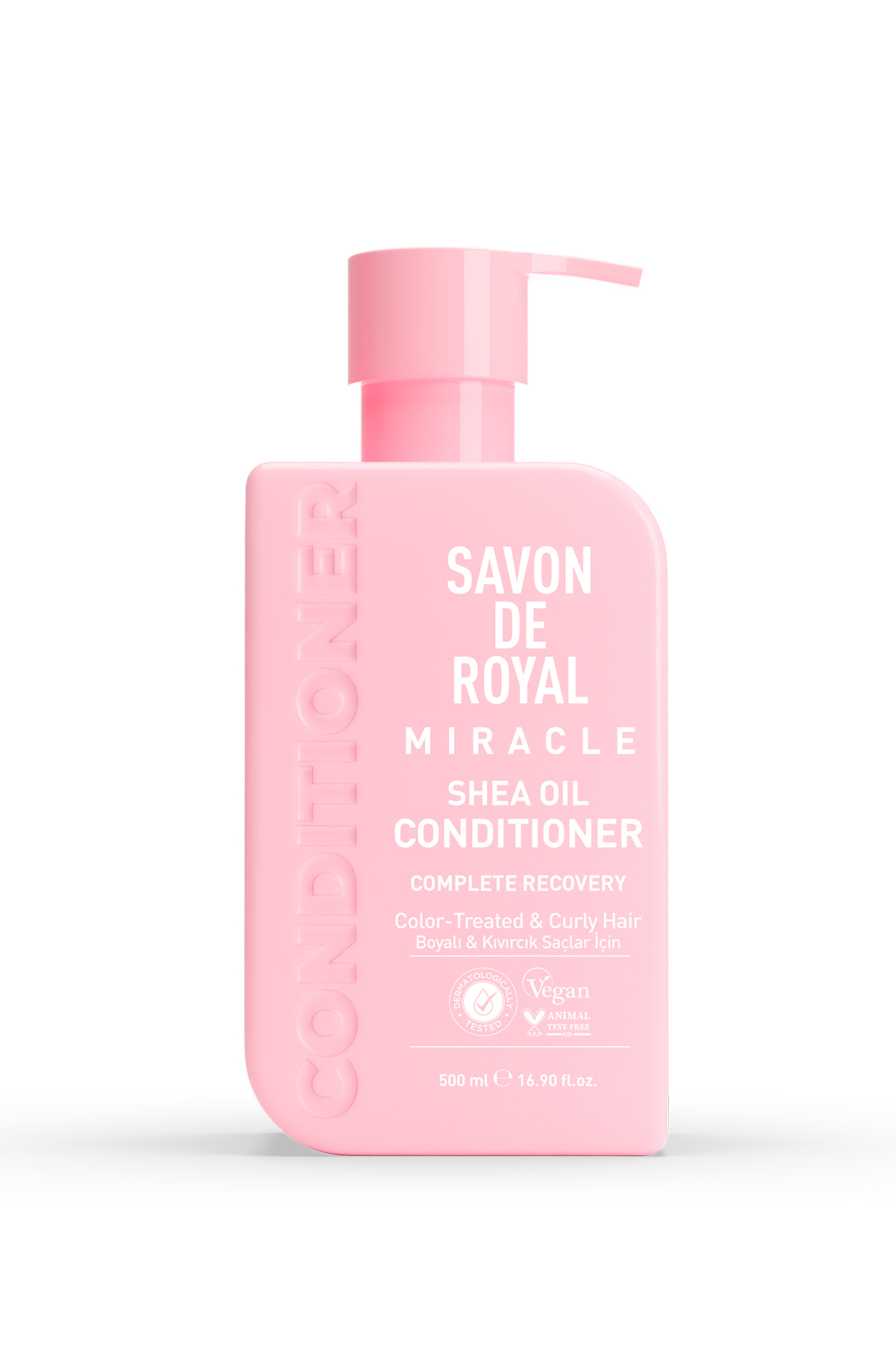 Savon De Royal Miracle Saç Kremi 500 ml | Boyalı Ve Kıvırcık Saçlar | Iyileşme Etkili | Shea Yağı — 8681554630213