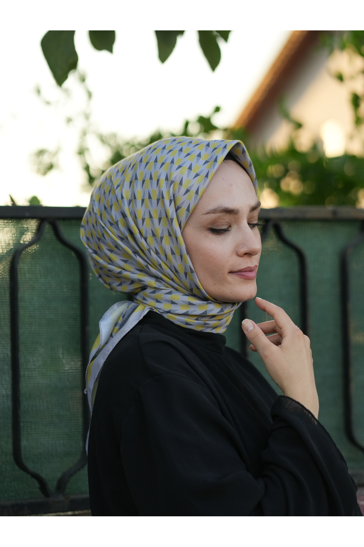 Genel Markalar ELİZA DESEN BAHAR SABAHI SOFT EŞARP görsel 3