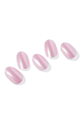 Ohora N Baby Pink Chrome Jel Tırnak 30 Adet, 2 Kullanım