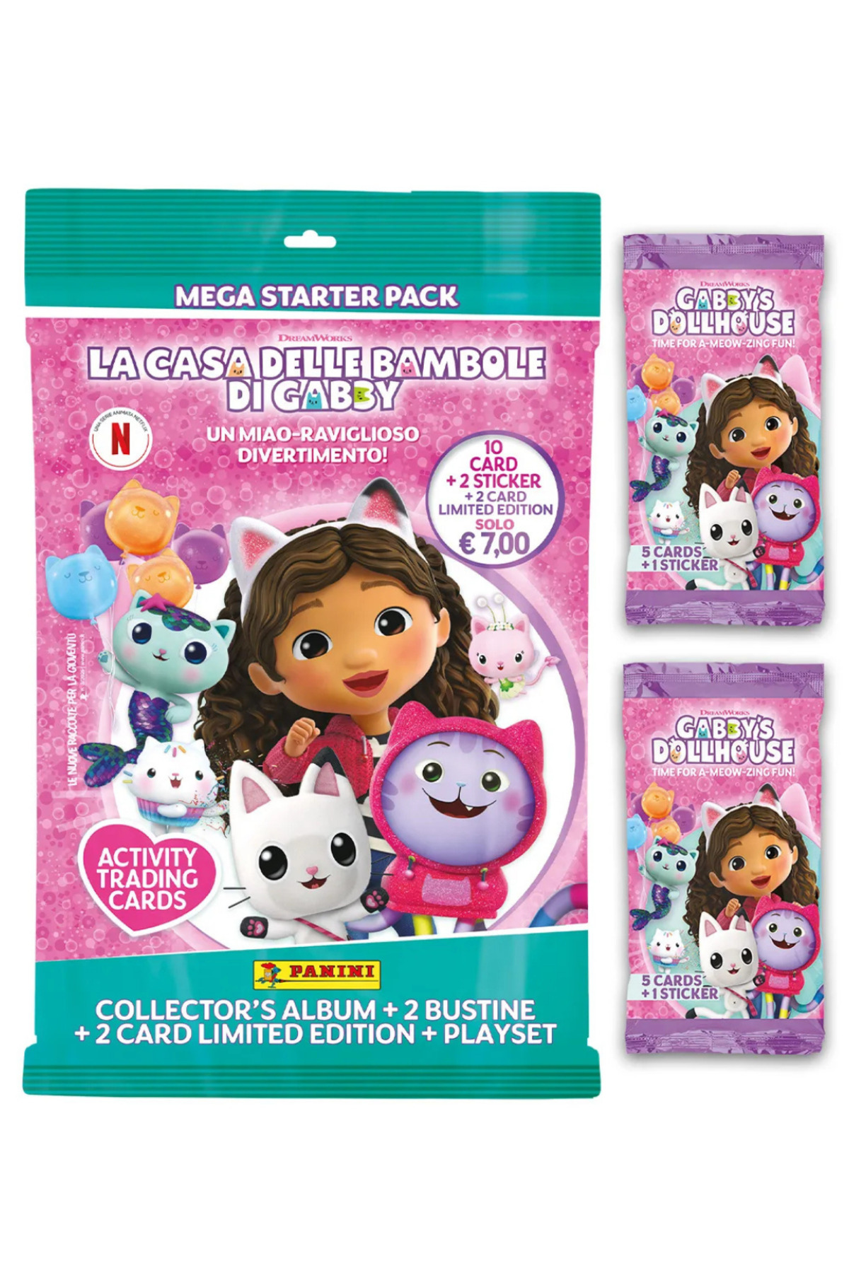 Next Plus Licensed Gabbys Dollhouse Panini Gabby's Dollhouse