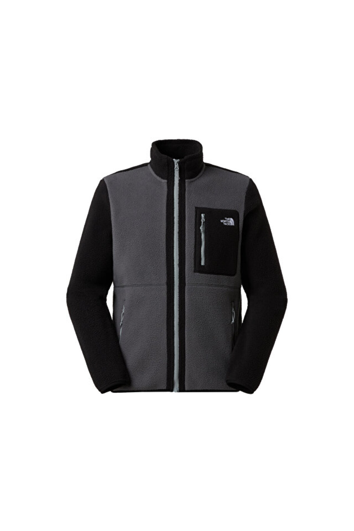 نورث فیس ژاکت پشمی مردانه در فضای باز M Yumiori Full Zip NF0A883RWVO1 خاکستری