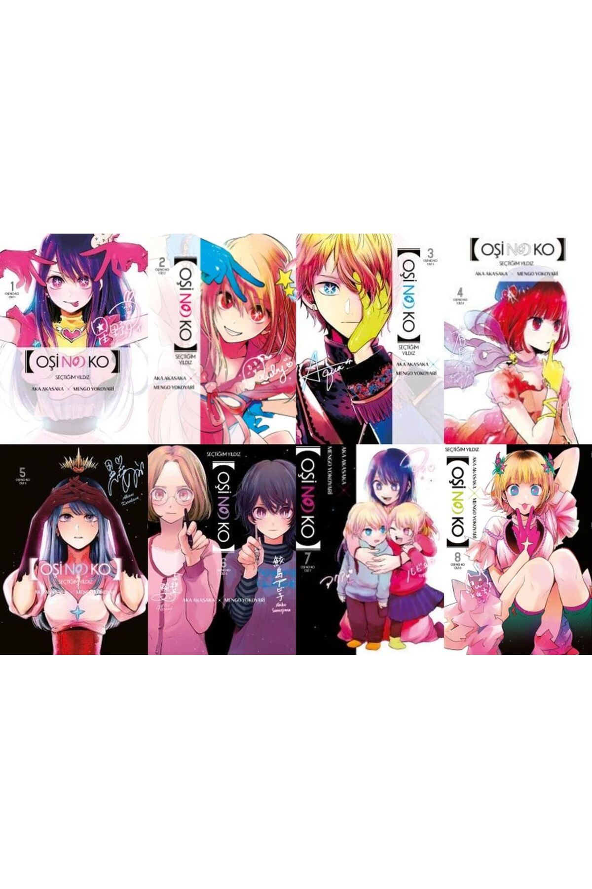Gerekli Şeyler Yayıncılık Oşi No Ko 1-2-3-4-5-6-7-8 manga set (8