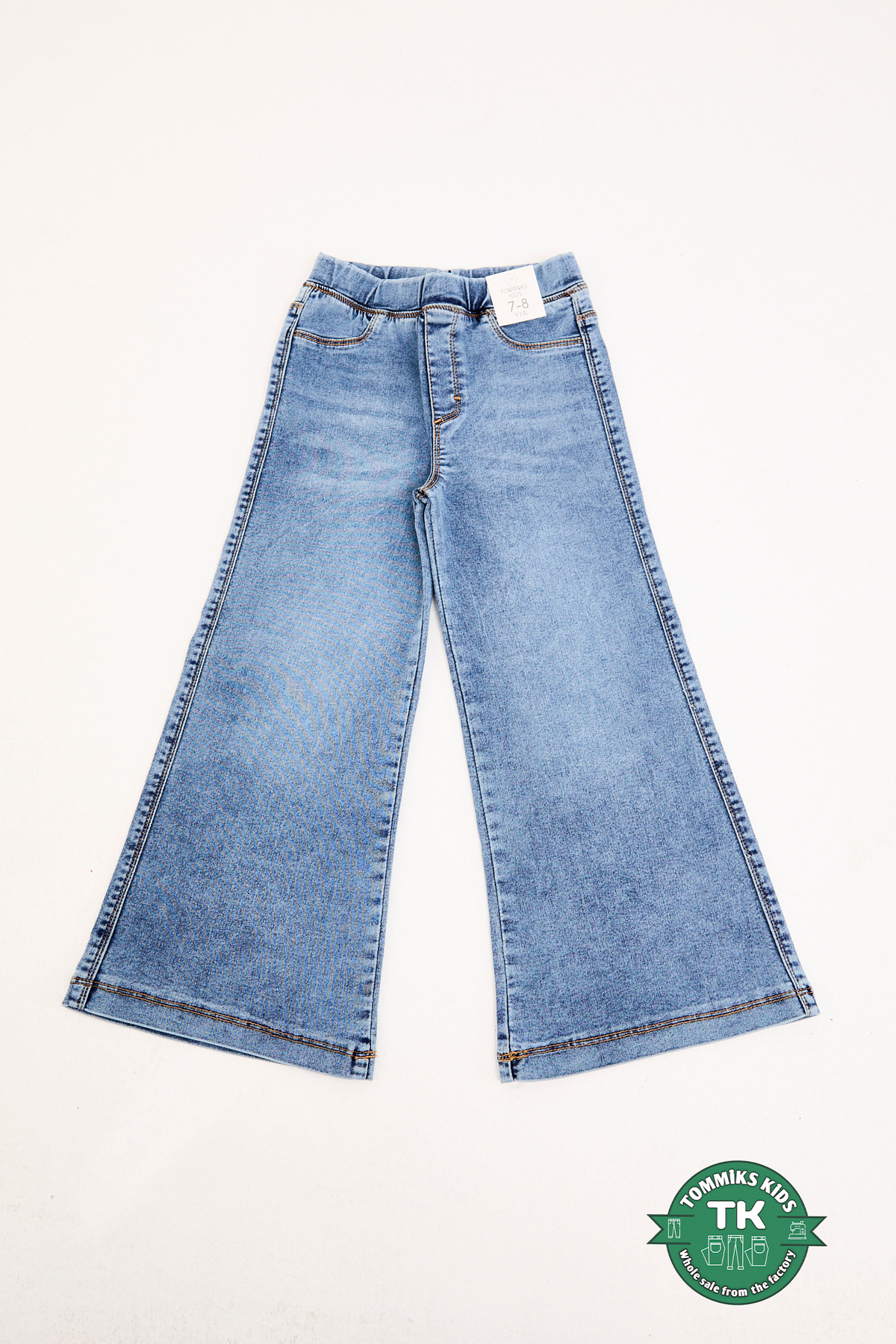 WIDE LEG GIRLS' PANTS