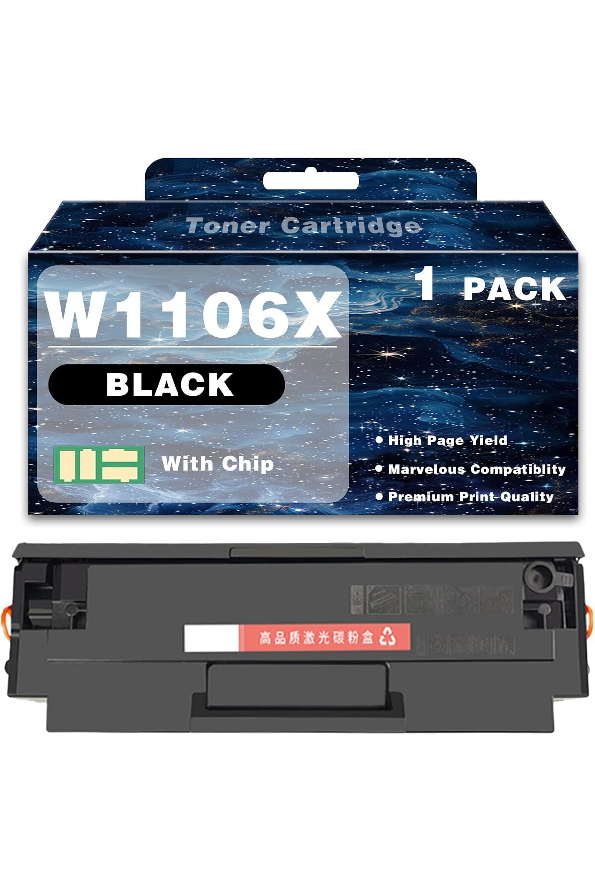 HP 1106A XXL 106A (with Chip) 5,000 SAYFA ÇİPLİ for Use in Laser 107 130 135 137 138