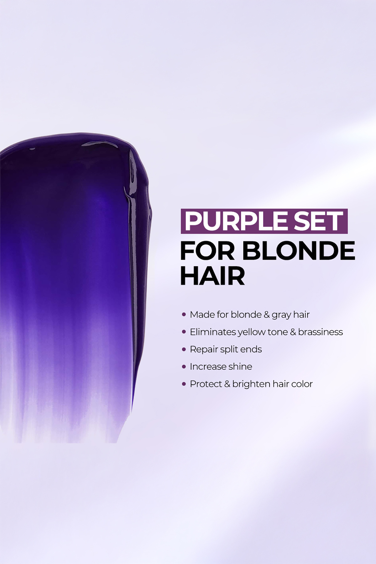 SET Maca Purple Mor Şampuan 500 ml + Mor Maske 500 ml — PKT-KARSEL-08 — تصویر 4 از 5