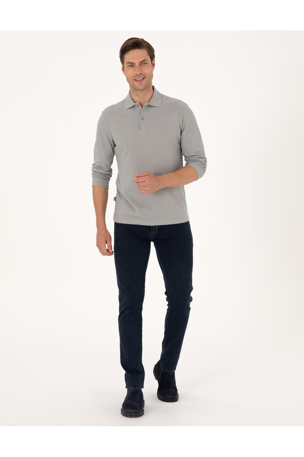 سویشرت مردانه راسته آستین بلند | پیر کاردین Pierre Cardin G021SZ082.000.2314476 - تصویر 4
