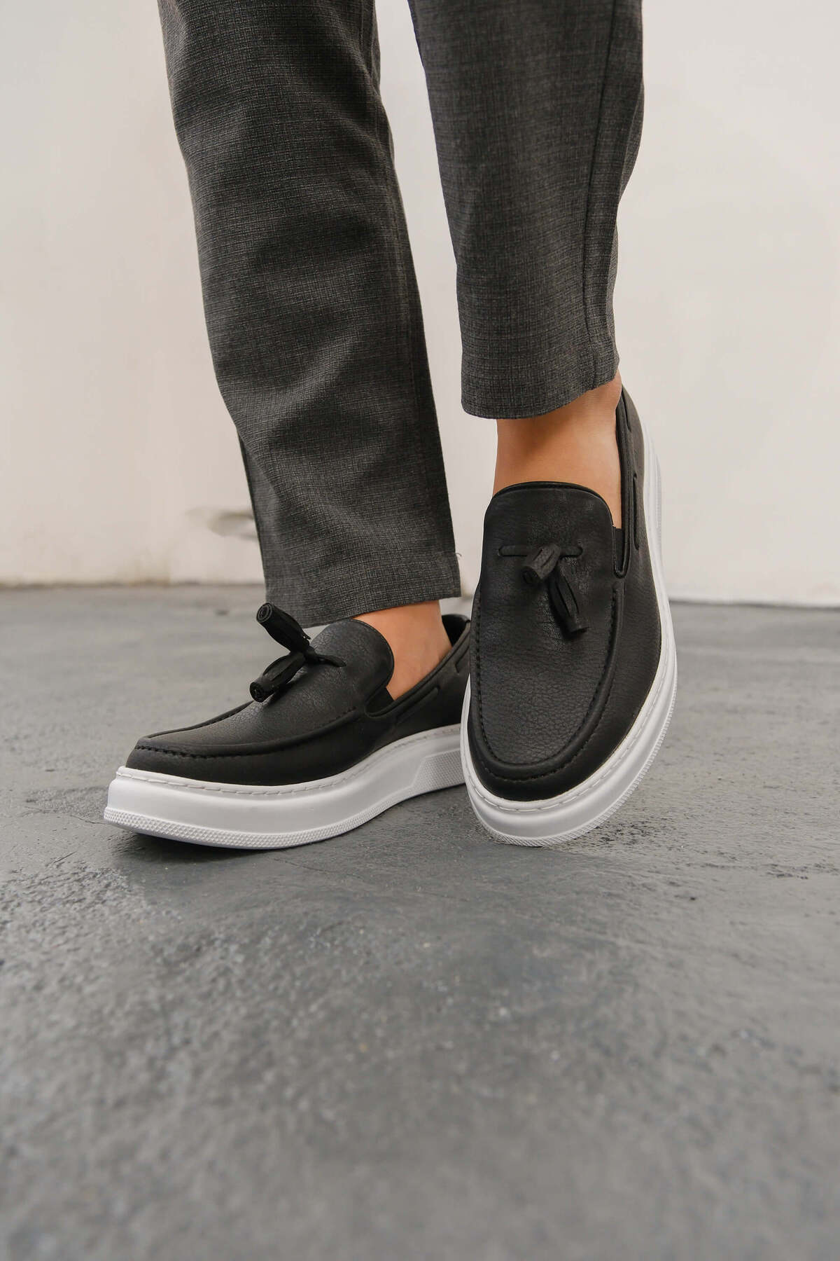 کفش مردانه MN127 - CBT Loafer-X رنگ مشکی - سایز 43