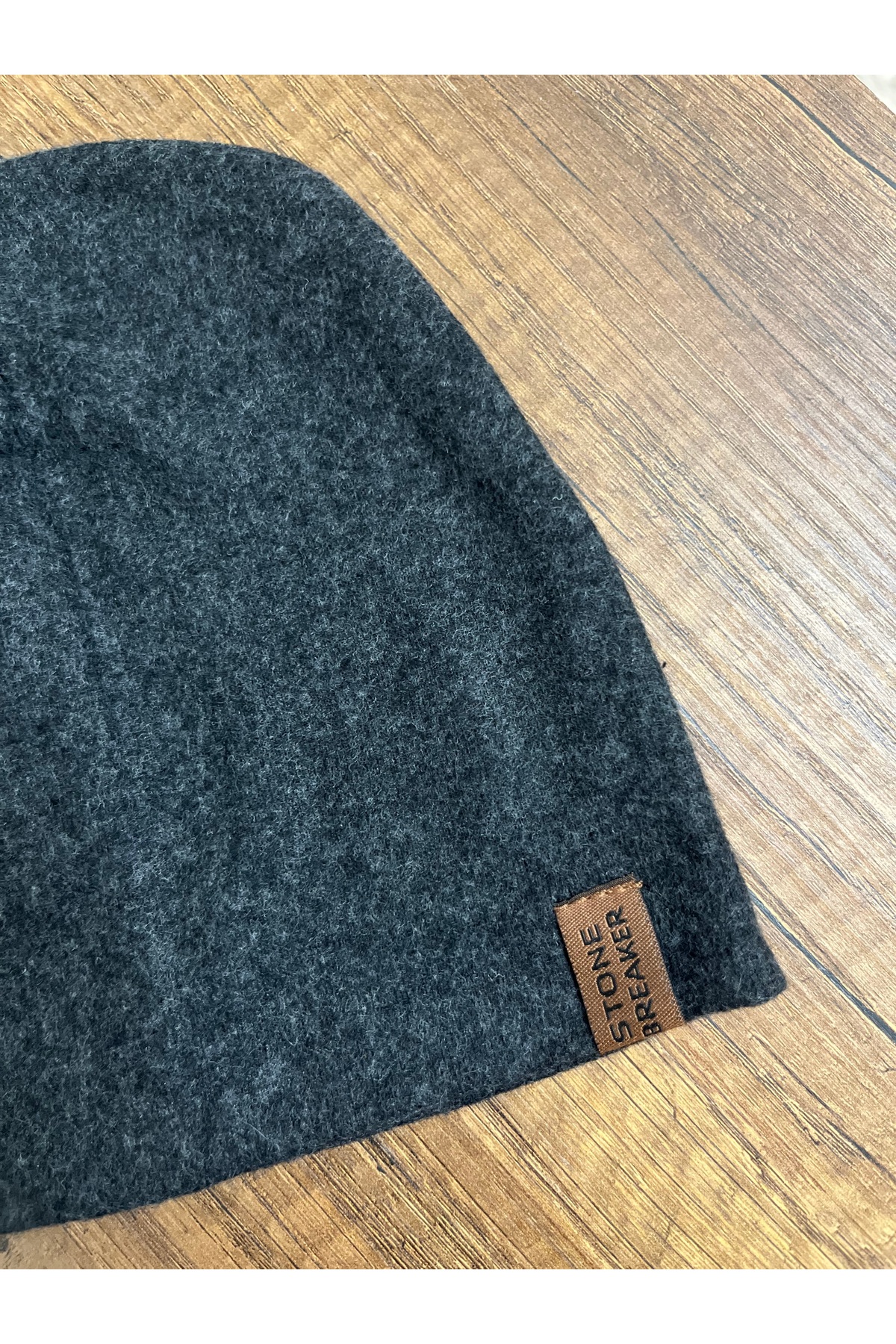Butik Siyah Alacalı Erkek Düz Penye Bere Kışlık Standart görsel 2