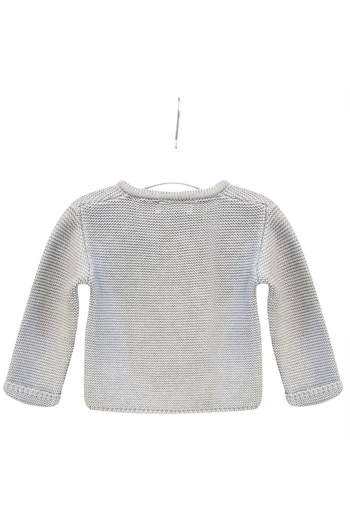 Genel Markalar AC24333 Basic Bebe Ceket Grey Melange fotoğrafı 2 (önizleme)