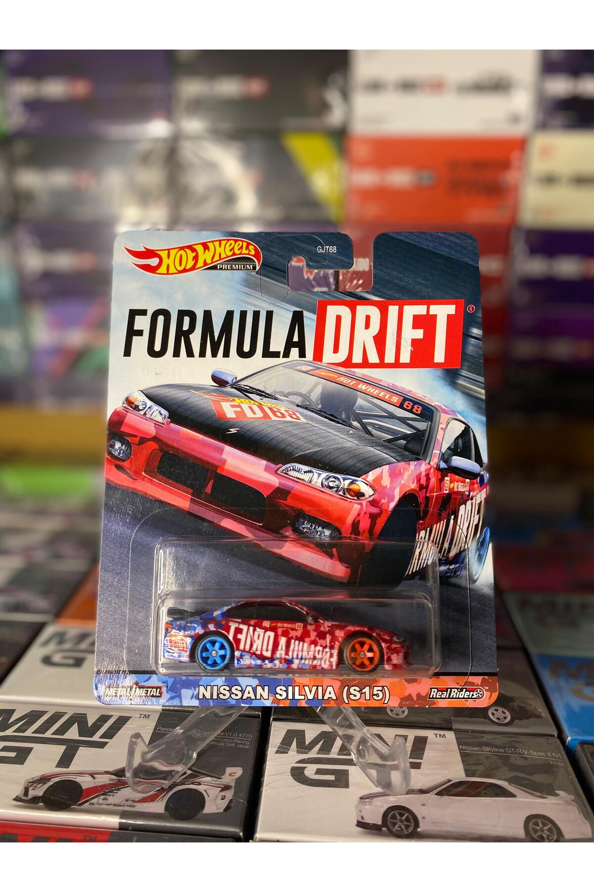 HOT WHEELS NISSAN SILVIA (S15) - FORMULA DRIFT - PREMIUM - (1/64