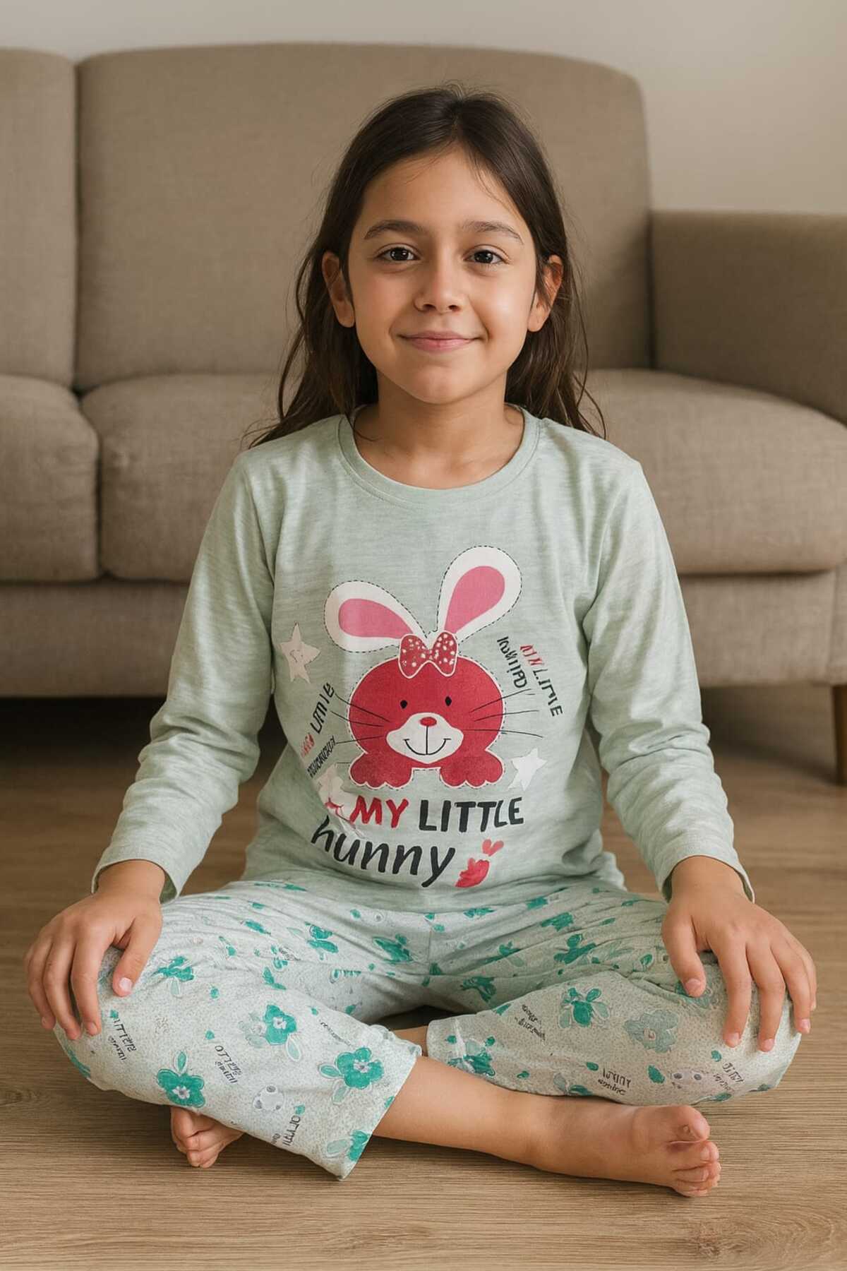 Tenra Çocuk Pijama Takımı %100 Pamuk fotoğrafı 3 (önizleme)