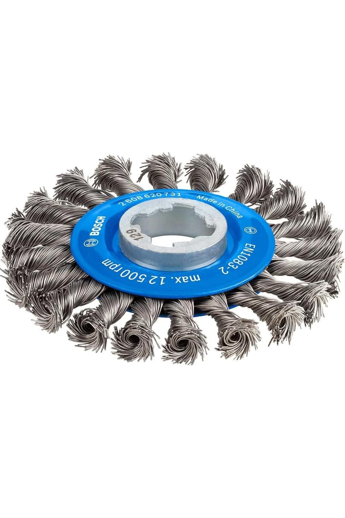 STOREMAX Professional Disk Fırçası, Örgülü Tel Ağır (Metal İçin, X- Ø 115 Mm, Tel Kalınlığı 0,5 Mm) 1185222