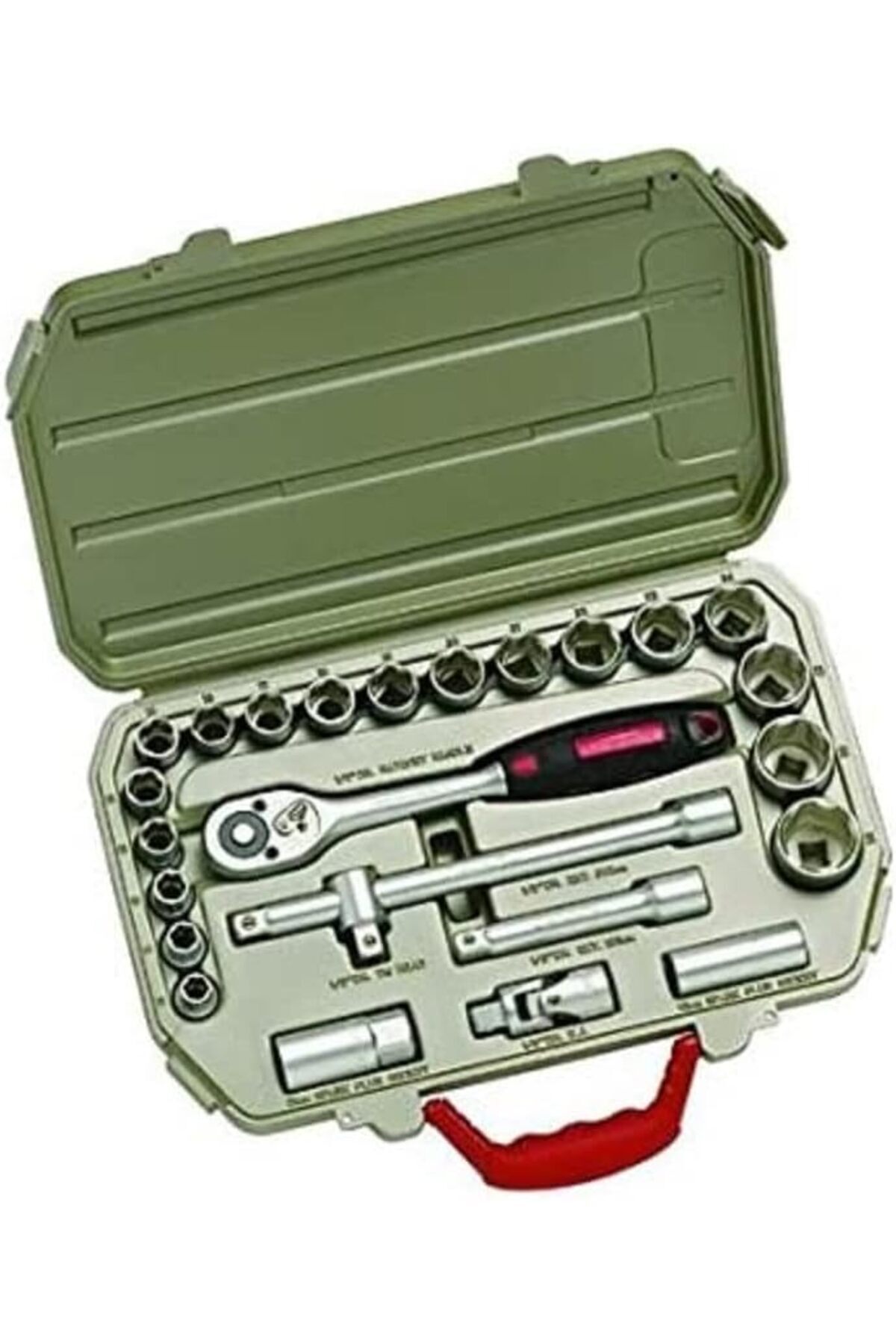 STOREMAX Ctk25Eu Profesyonel Lokma Anahtar Takımı, 1/2", 25 Parça, Metrik 978262