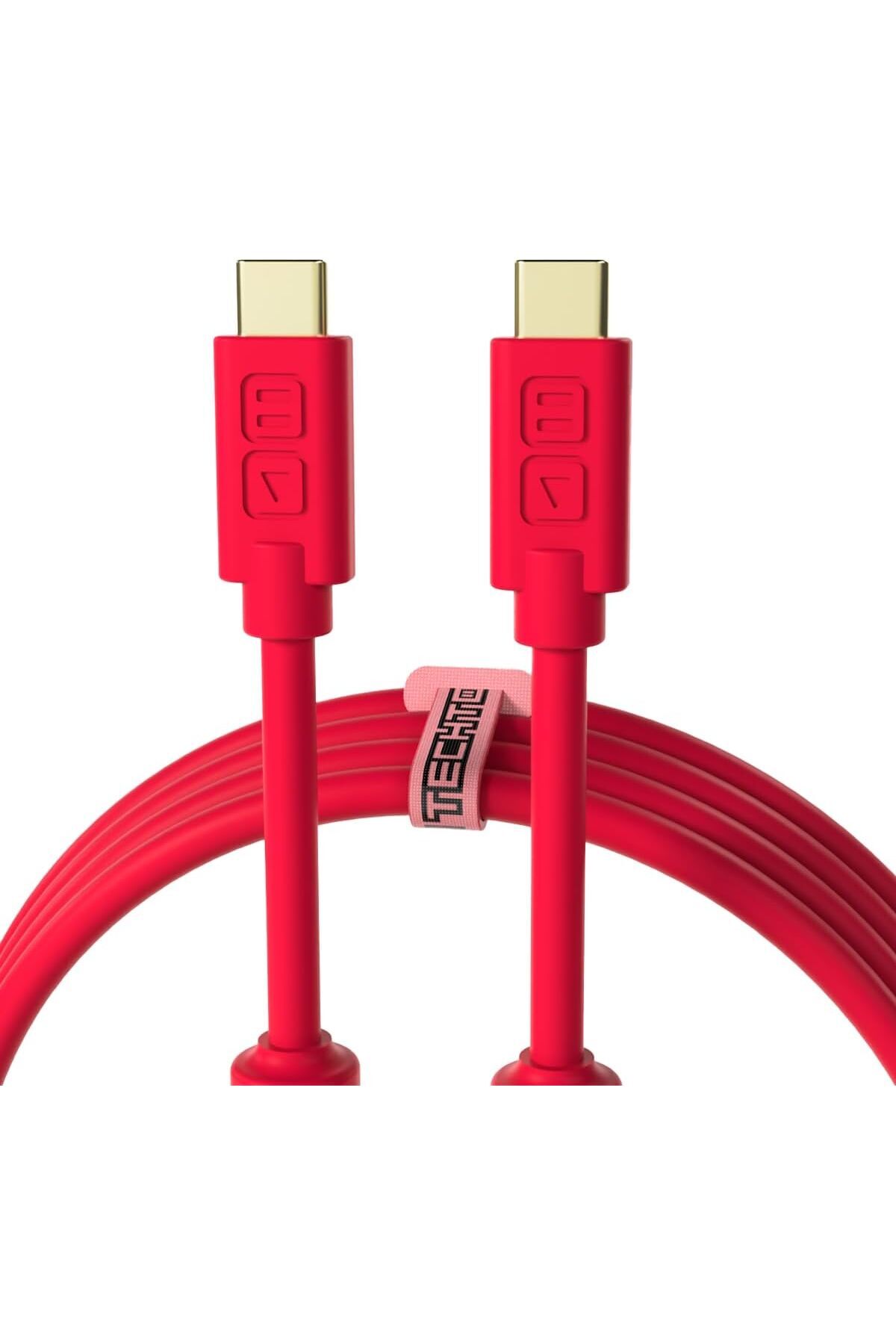 STOREMAX TechTools Chroma USB-C to C - 1mt | Red 1185222