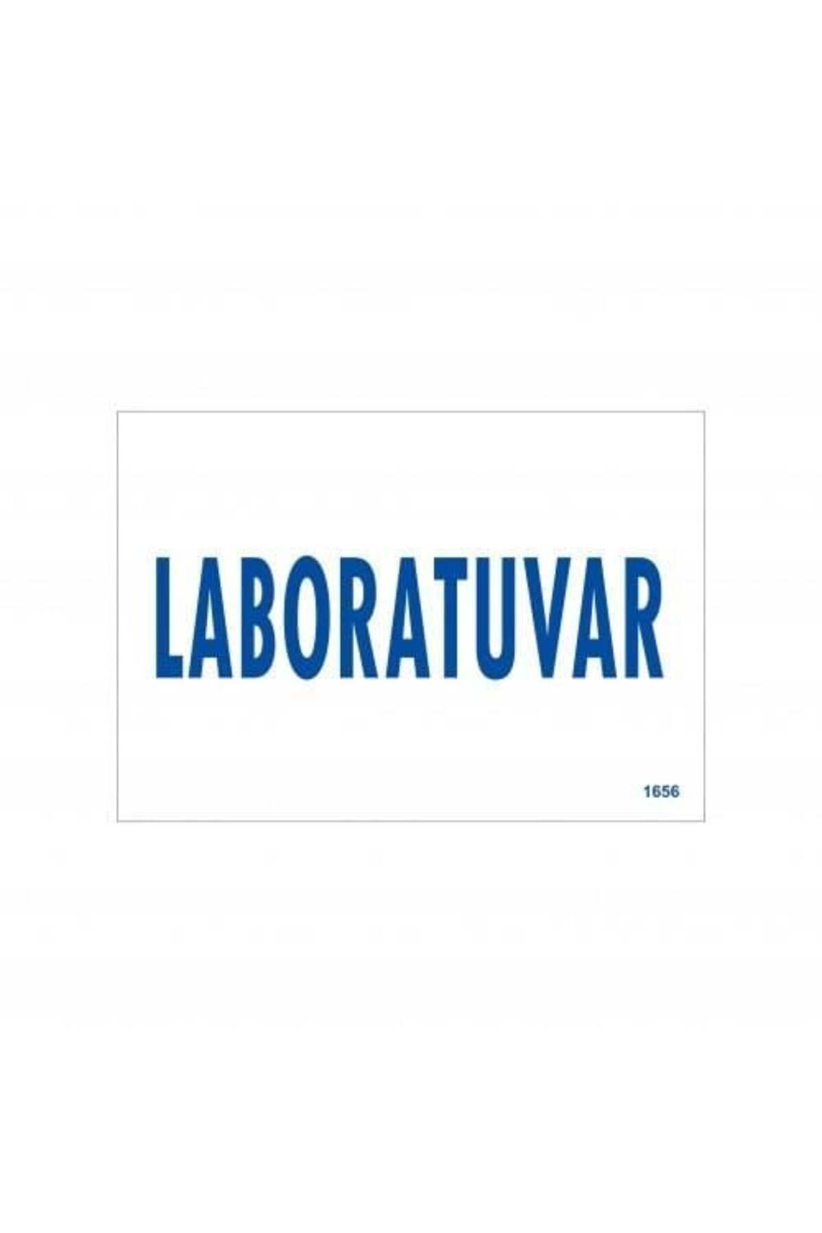 SHOPPINGSTAR Laboratuvar Uyarı Levhası 17,5x25 KOD:1656