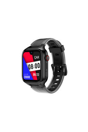 Ttec Kidi Pro AMOLED Ekranlı GPS 4G Sim Kartlı Akıllı Çocuk Saati Panter Siya...