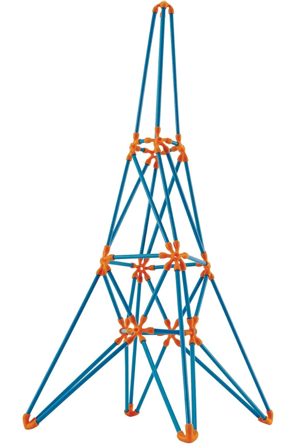 کیت ساخت چندمناره‌ای فلکسی‌ستیکس استم، شامل ۱۳۲ قطعه بامبو چندرنگ