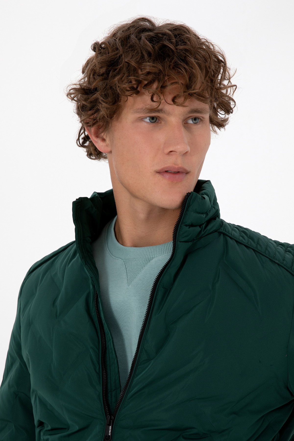 کاپشن مردانه یقه ایستاده | یو اس پولو U.S. Polo Assn. 1210719 CN - تصویر 2