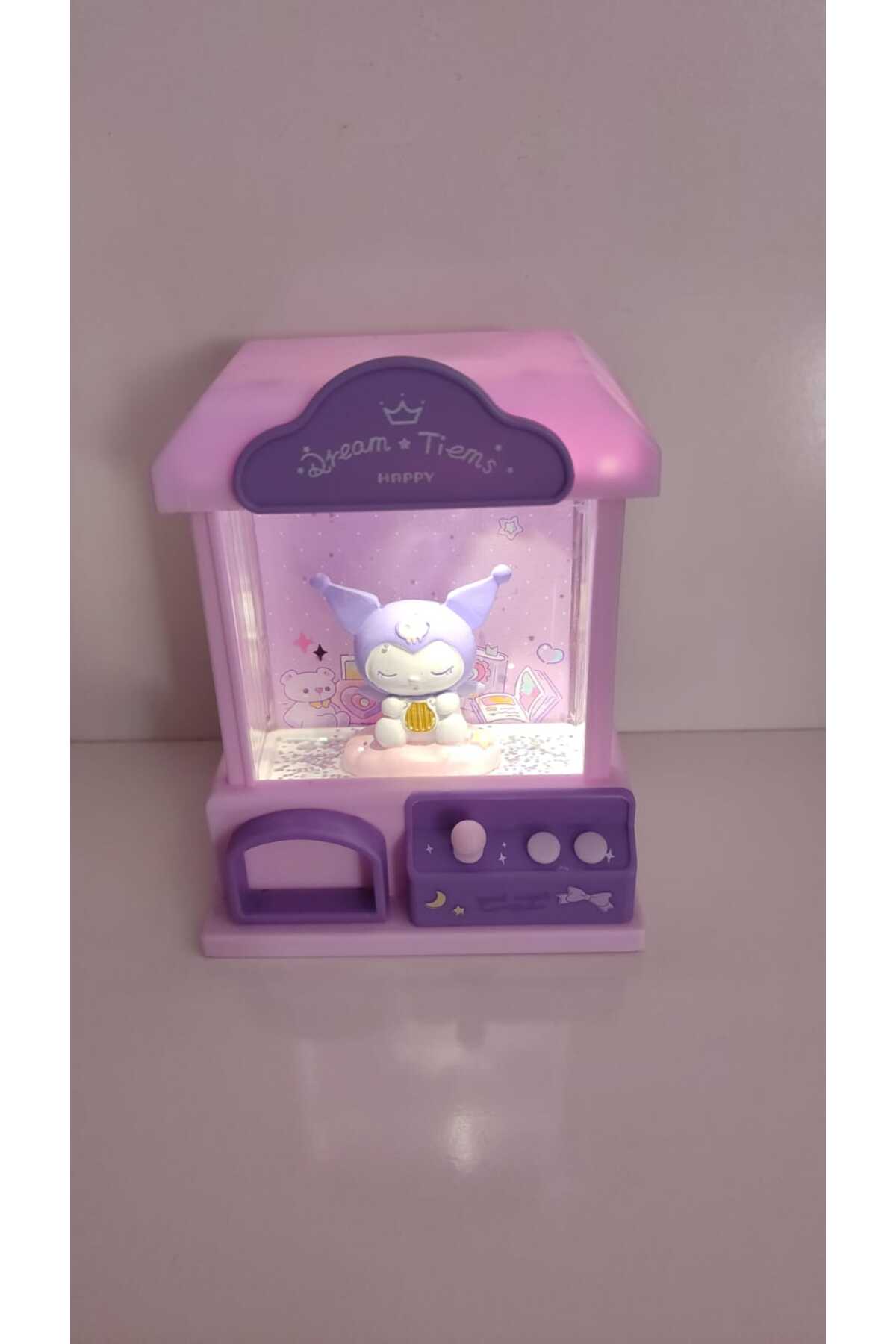 FAMEMUS ACCESSORY Kuromi Ninni Müzik Kutusu sesli ve ışıklı