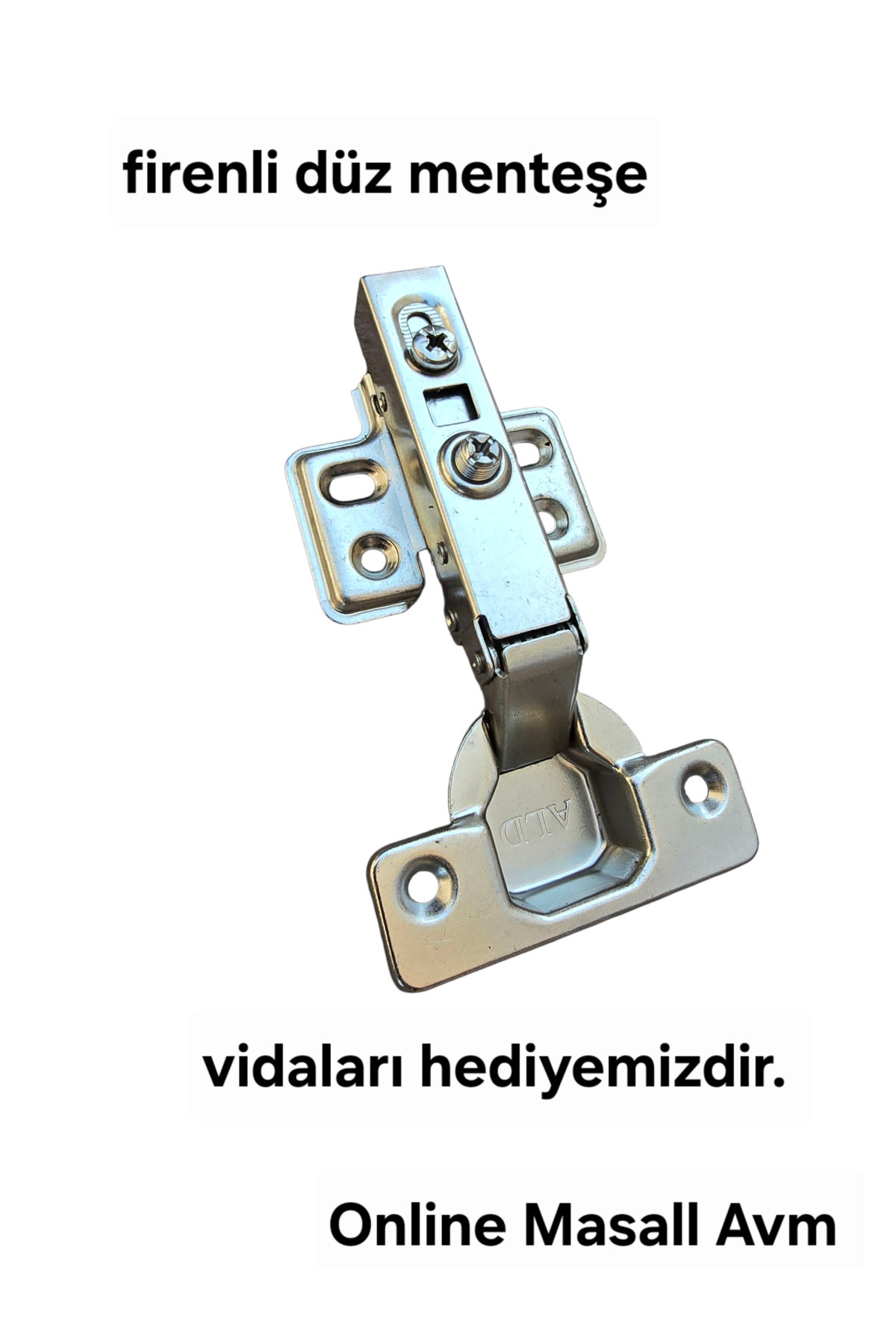 Online Masall AVM Menteşe firenli düz çelik dolap,konsol,vestiyer,ünite ve mutfak dolabı vidaları hediyemizdir